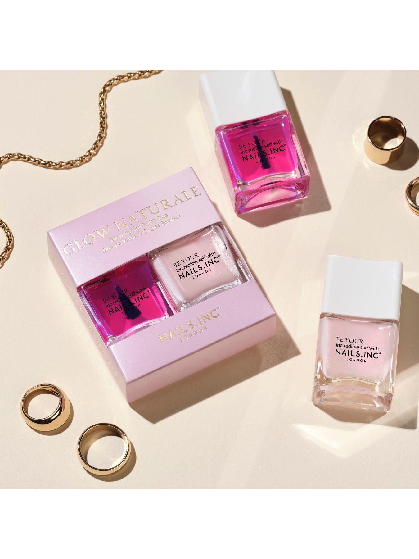  image of nails-inc-glow-naturale-glowing-nail-polish-duo