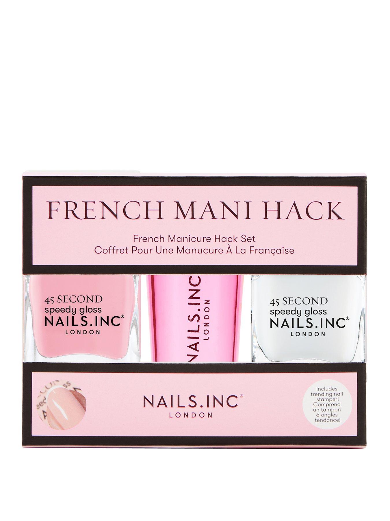 Nails Inc French Mani Hack Nail Polish Set