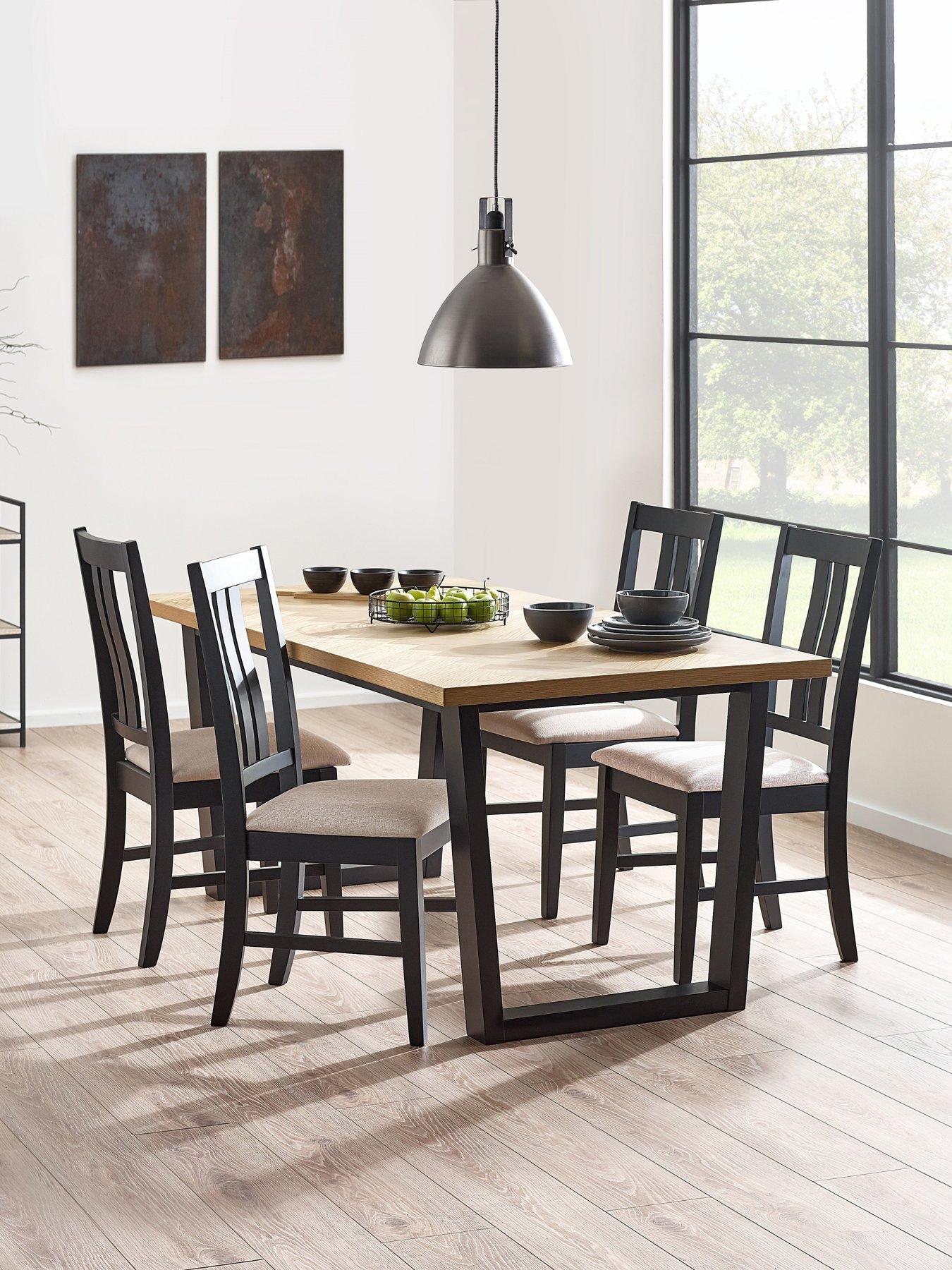 Image 1 of 6 of Julian Bowen Hilton Dining Table