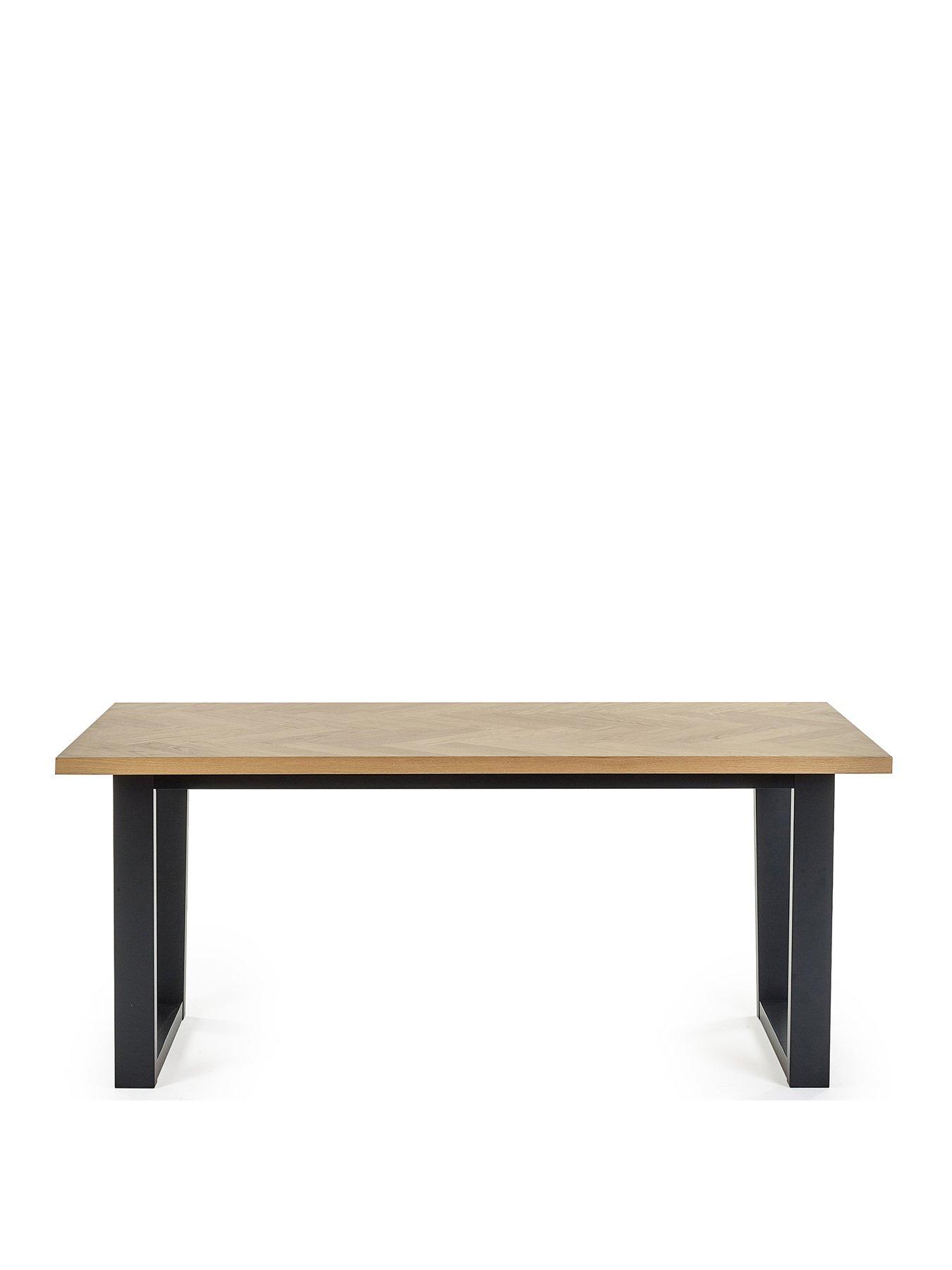 Image 2 of 6 of Julian Bowen Hilton Dining Table