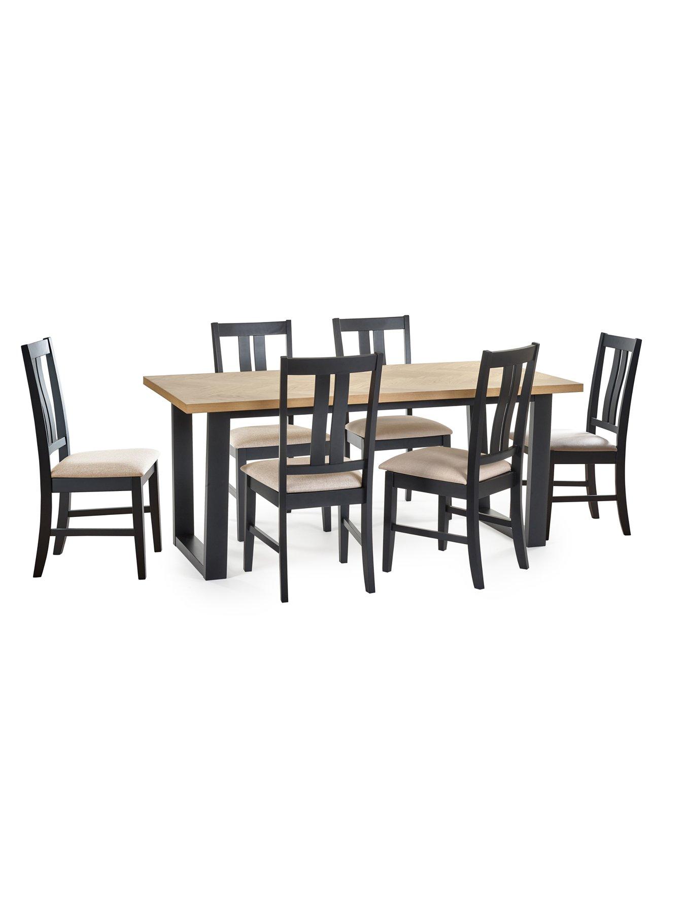 Image 4 of 6 of Julian Bowen Hilton Dining Table