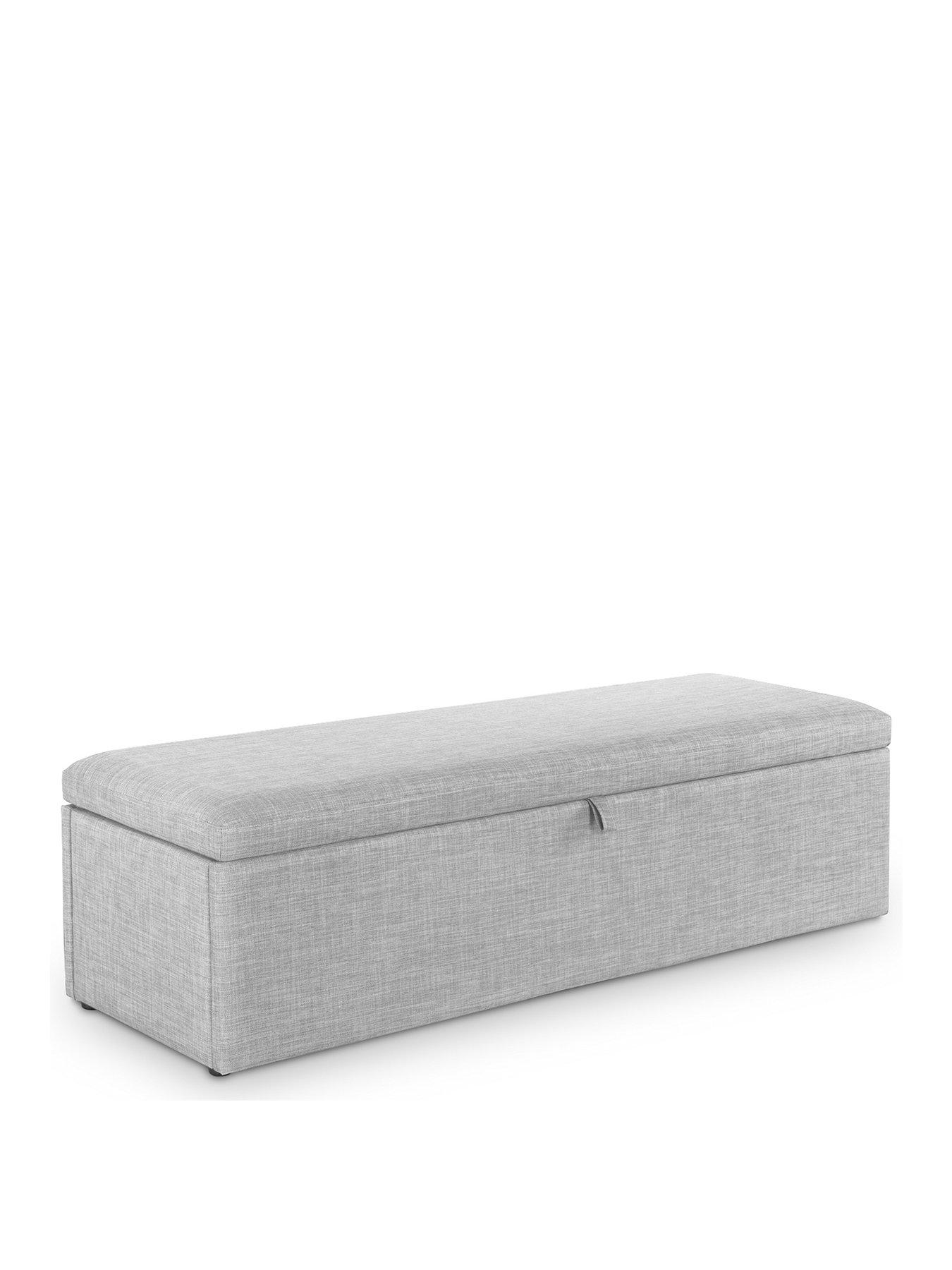 Julian Bowen Sorrento Blanket Box Light Grey