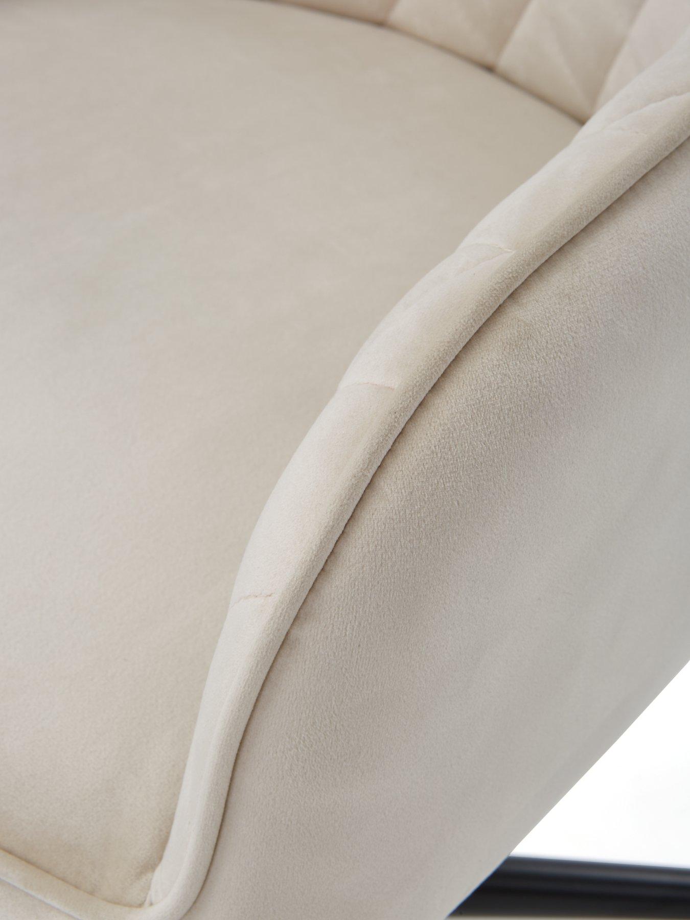  image of very-home-diamond-fabricnbspoffice-chairnbsp--natural-fsc-certified