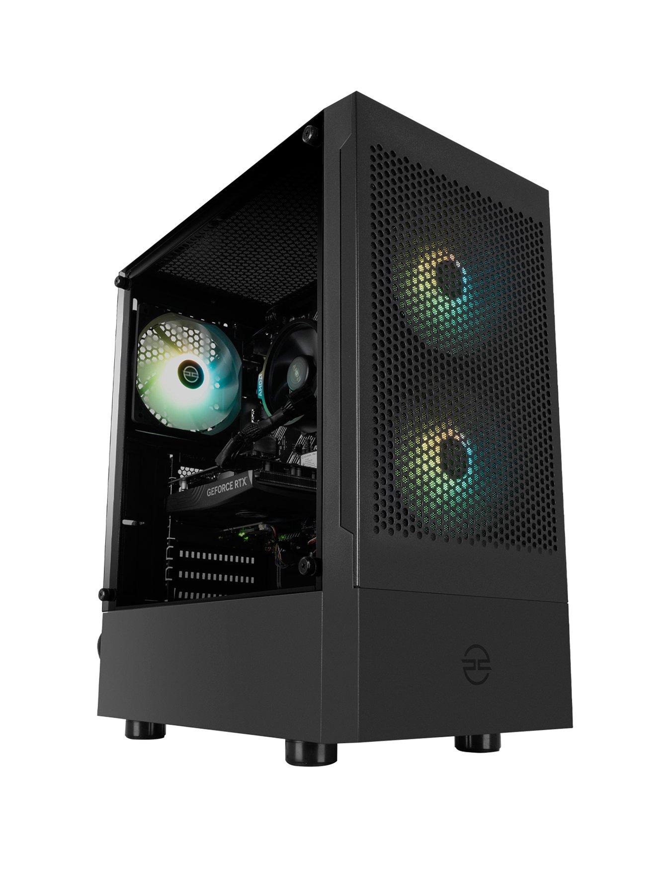 front image of pcspecialist-fusion-120-gaming-desktop-nvidia-geforce-rtx-3050-amd-ryzen-5-16gb-ram-1tb-ssd