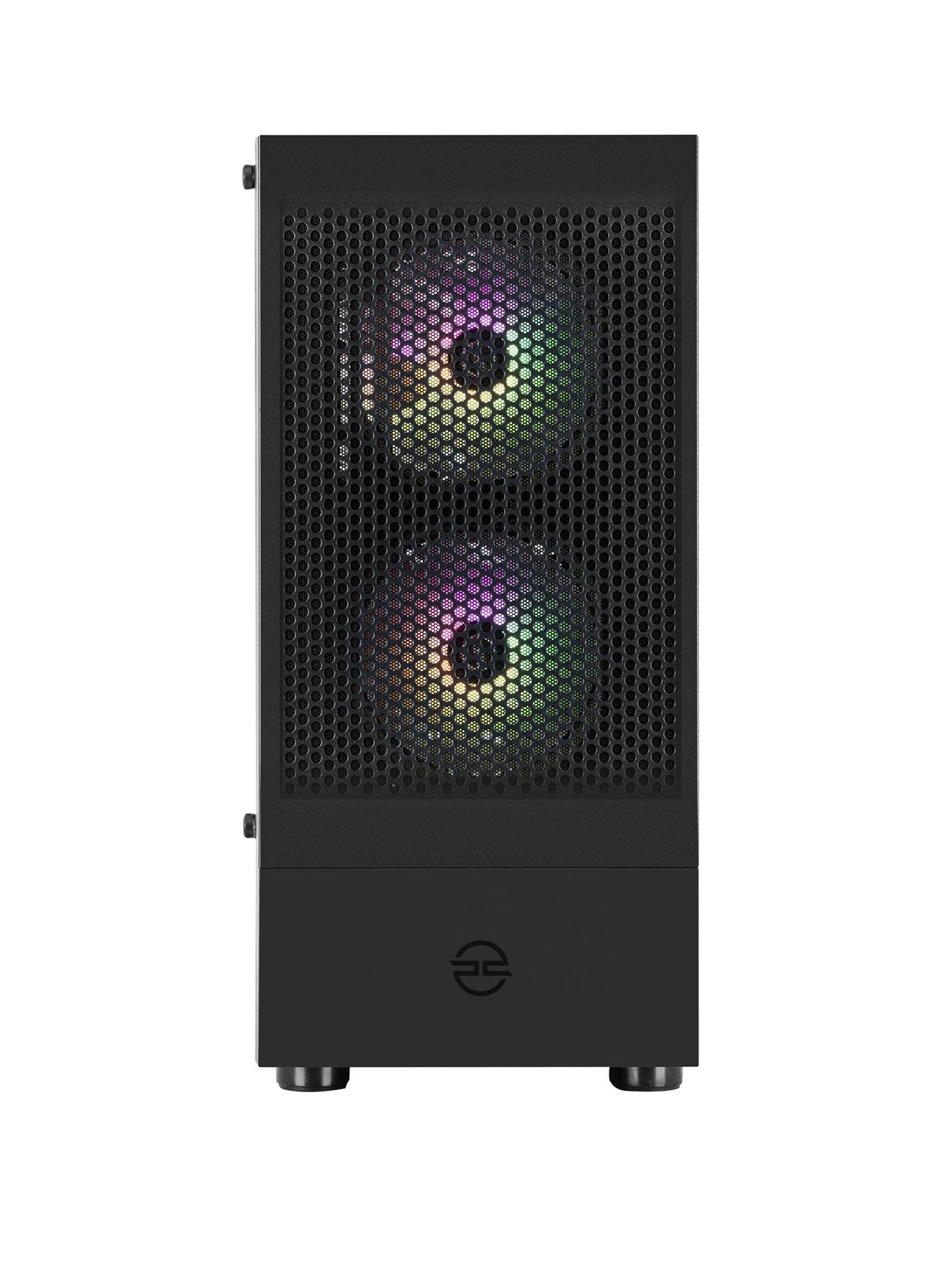 Image 3 of 6 of PCSpecialist Fusion 120 Gaming Desktop, 24-inch FHD&nbsp;Monitor, Keyboard &amp; Mouse Bundle - NVIDIA GEFORCE RTX 3050, AMD Ryzen 5, 16GB RAM, 1TB SSD