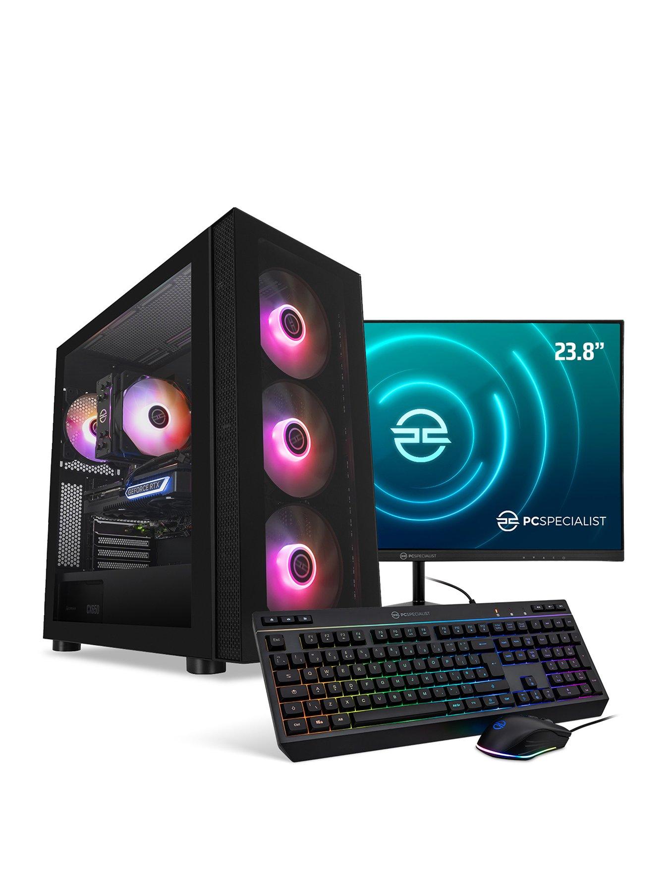 pcspecialist-fusion-250-gaming-desktop-24-inch-fhdnbspmonitor-keyboard-amp-mouse-bundle-nvidia-geforce-rtx-4060-ti-amd-ryzen-5-16gb-ram-1tb-ssd