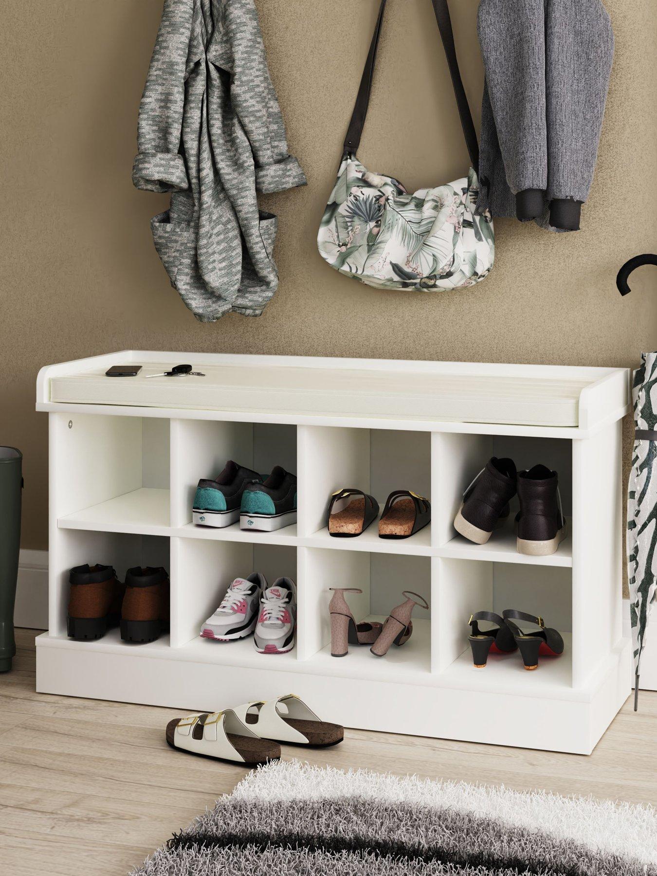  image of gfw-kempton-shoe-bench-wall-rack