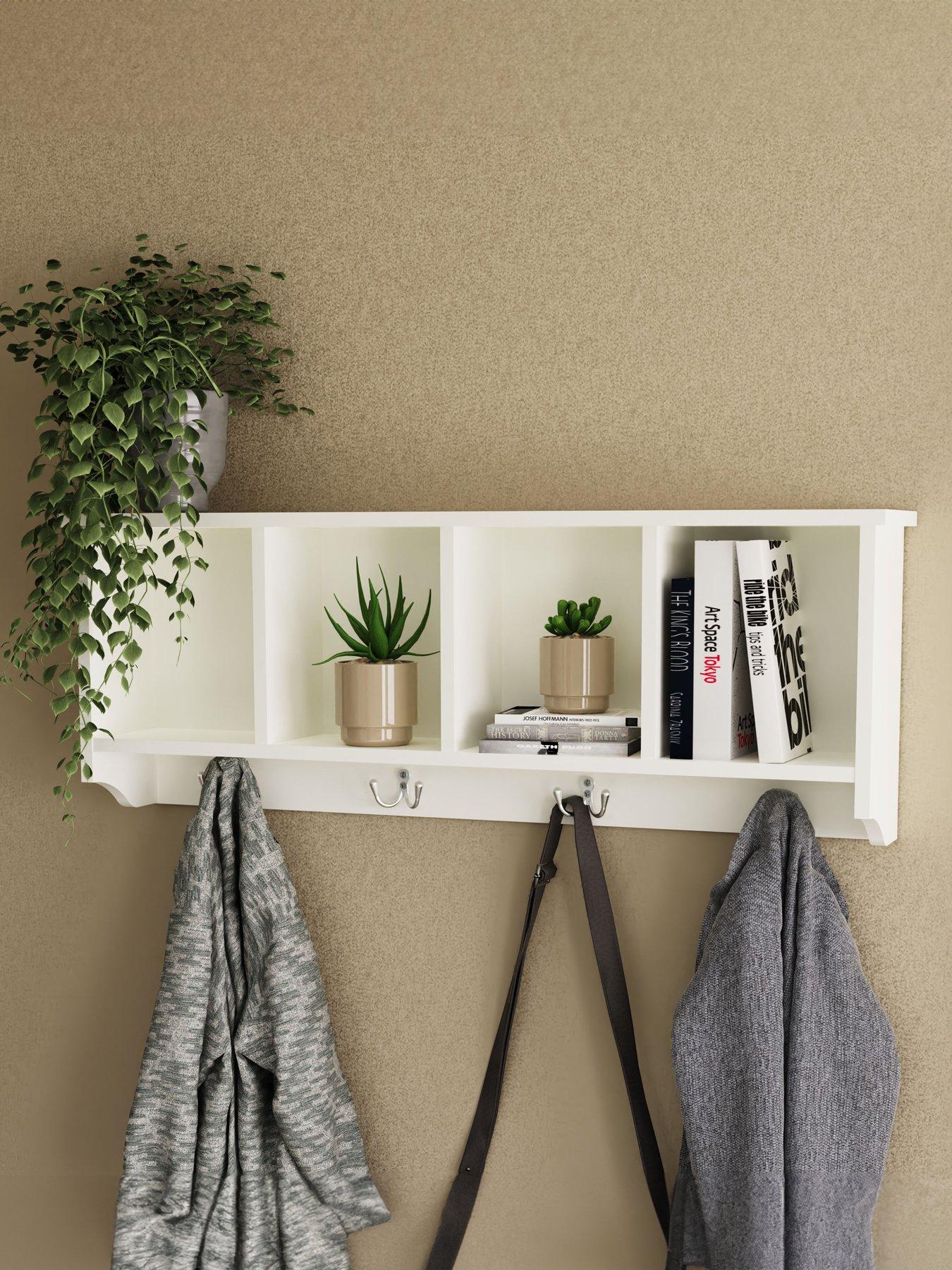  image of gfw-kempton-shoe-bench-wall-rack