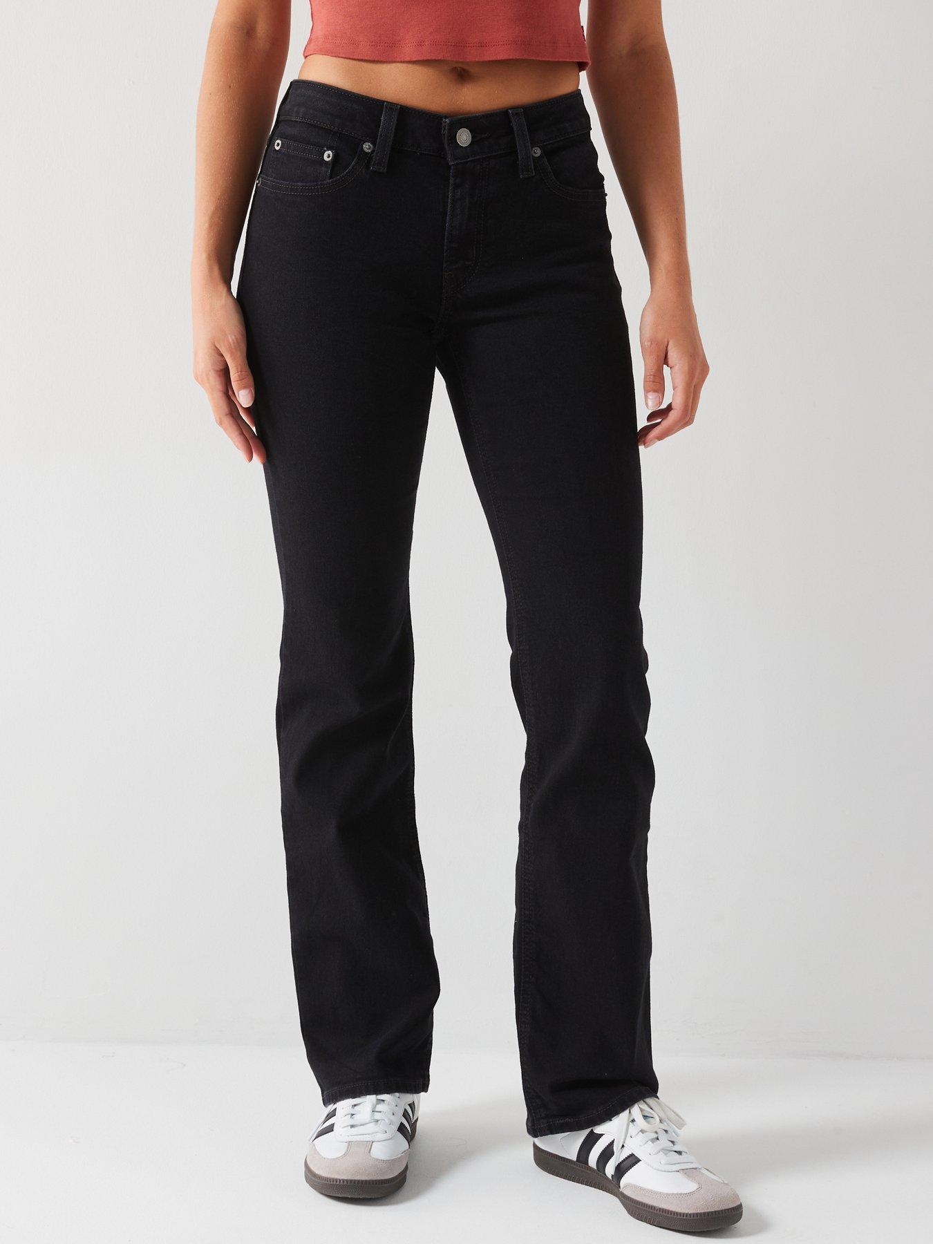 Levi's Superlow Bootcut Jeans - Crew Look - Black
