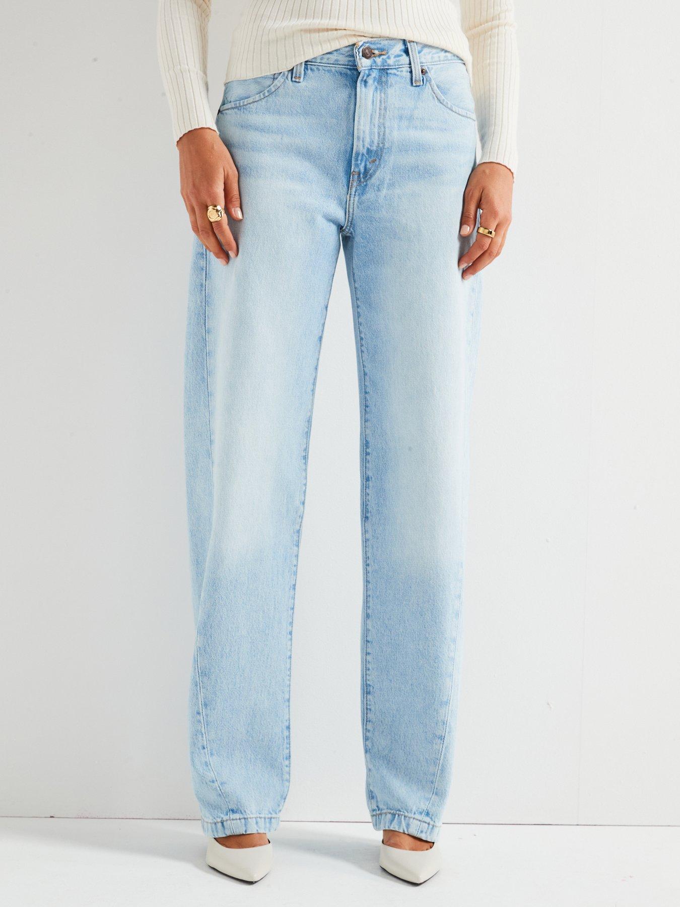 undefined 94 Baggy Wide Leg Jean - Abriaded Art - Blue