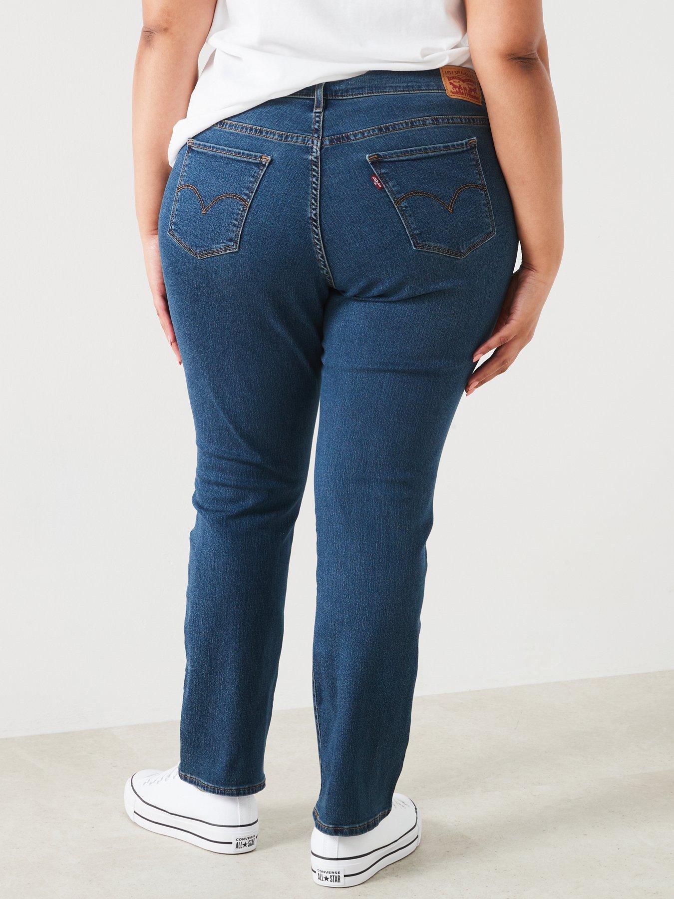  image of levis-plus-314-shaping-straight-jeans-zealous-blue-plus