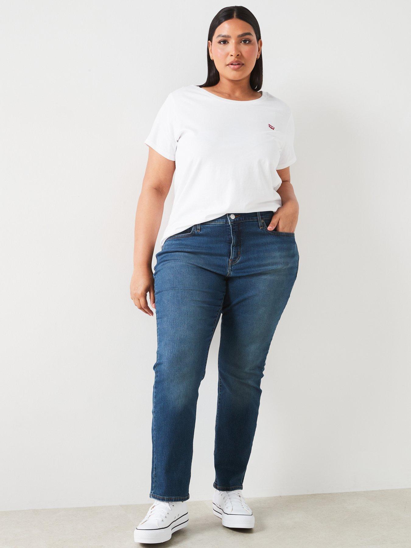  image of levis-plus-314-shaping-straight-jeans-zealous-blue-plus