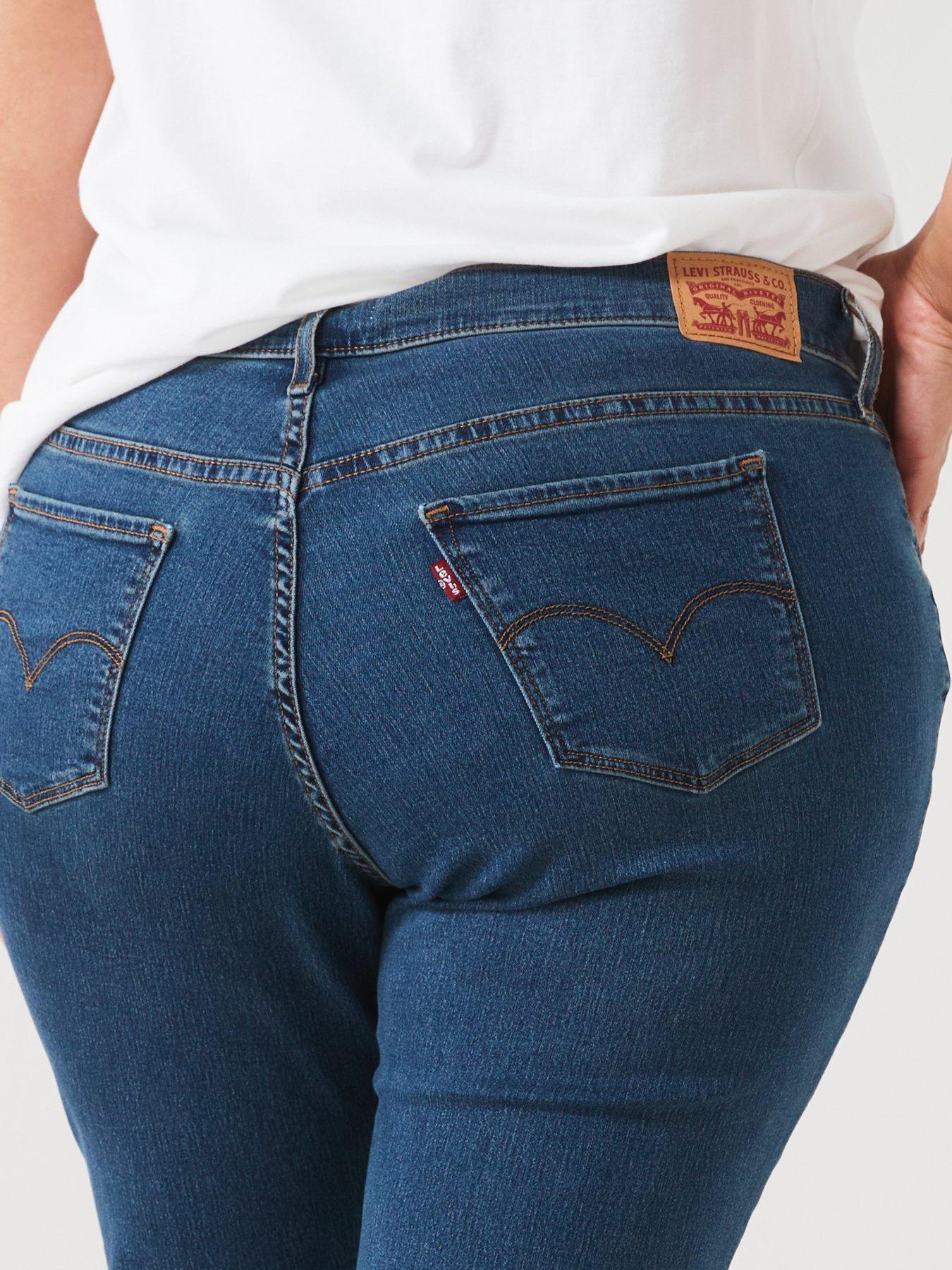  image of levis-plus-314-shaping-straight-jeans-zealous-blue-plus