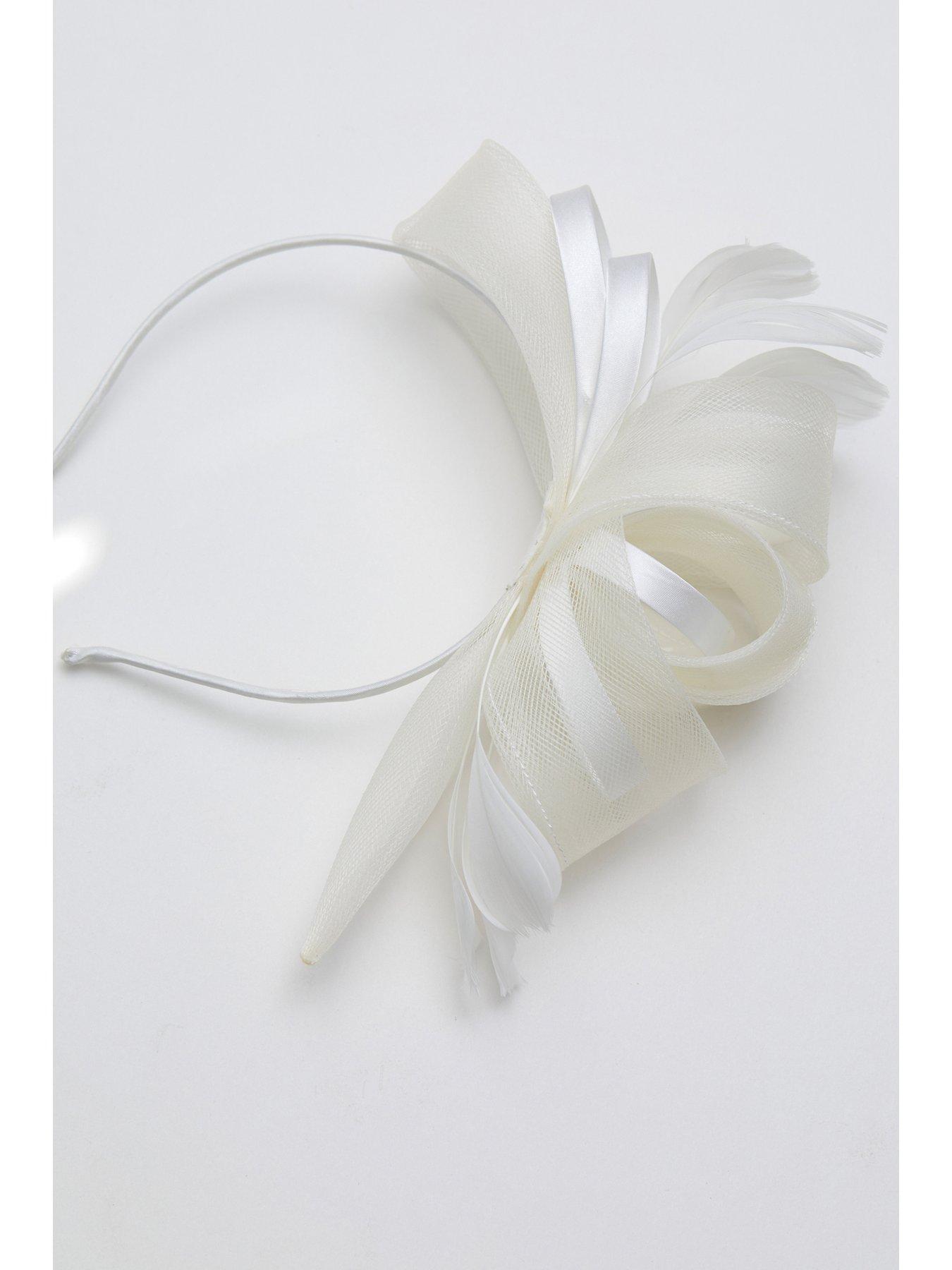  image of jon-richard-cream-fascinator-headband--nbspmedium