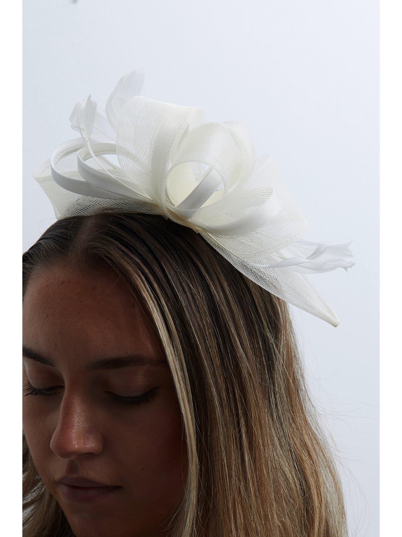 image of jon-richard-cream-fascinator-headband--nbspmedium