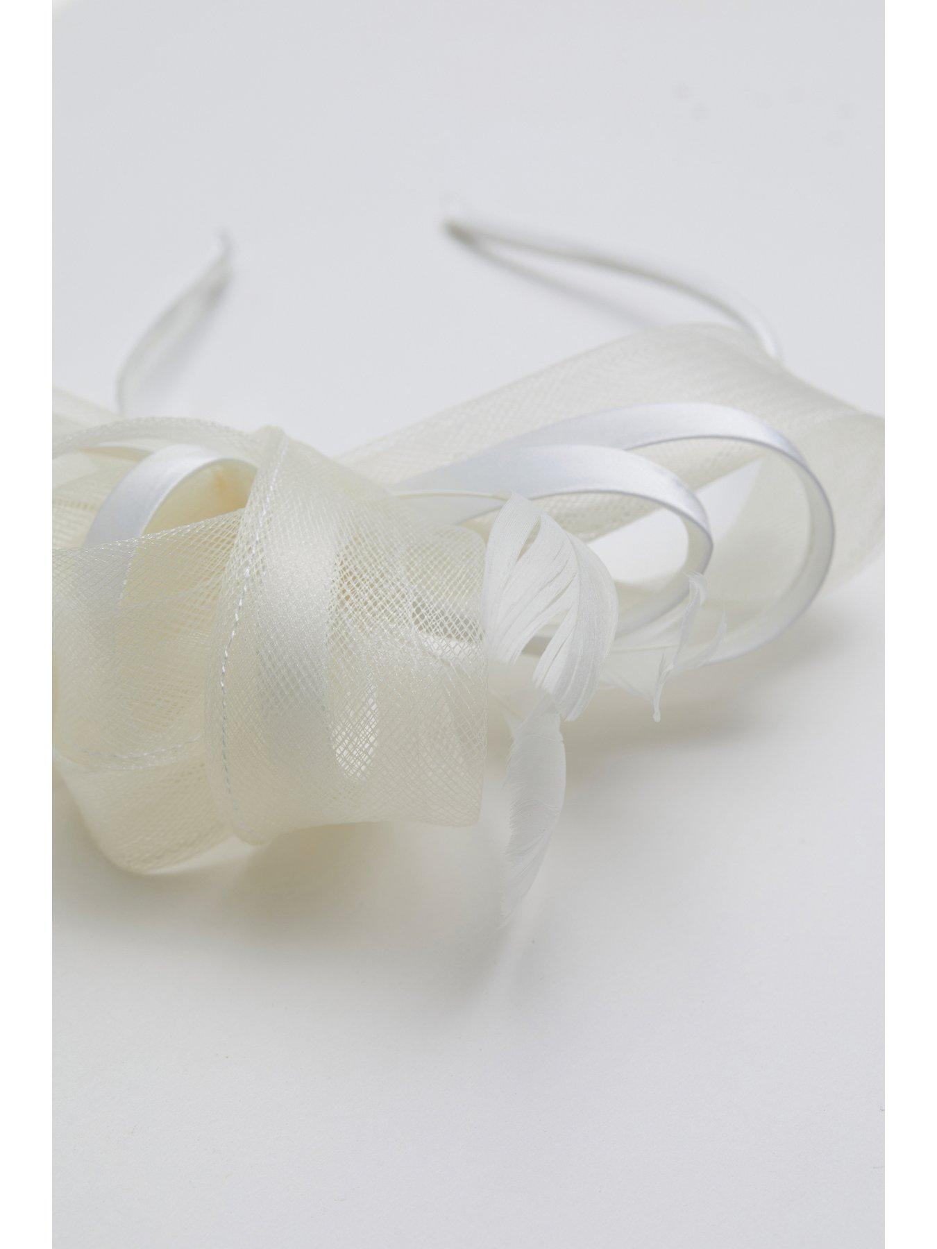  image of jon-richard-cream-fascinator-headband--nbspmedium