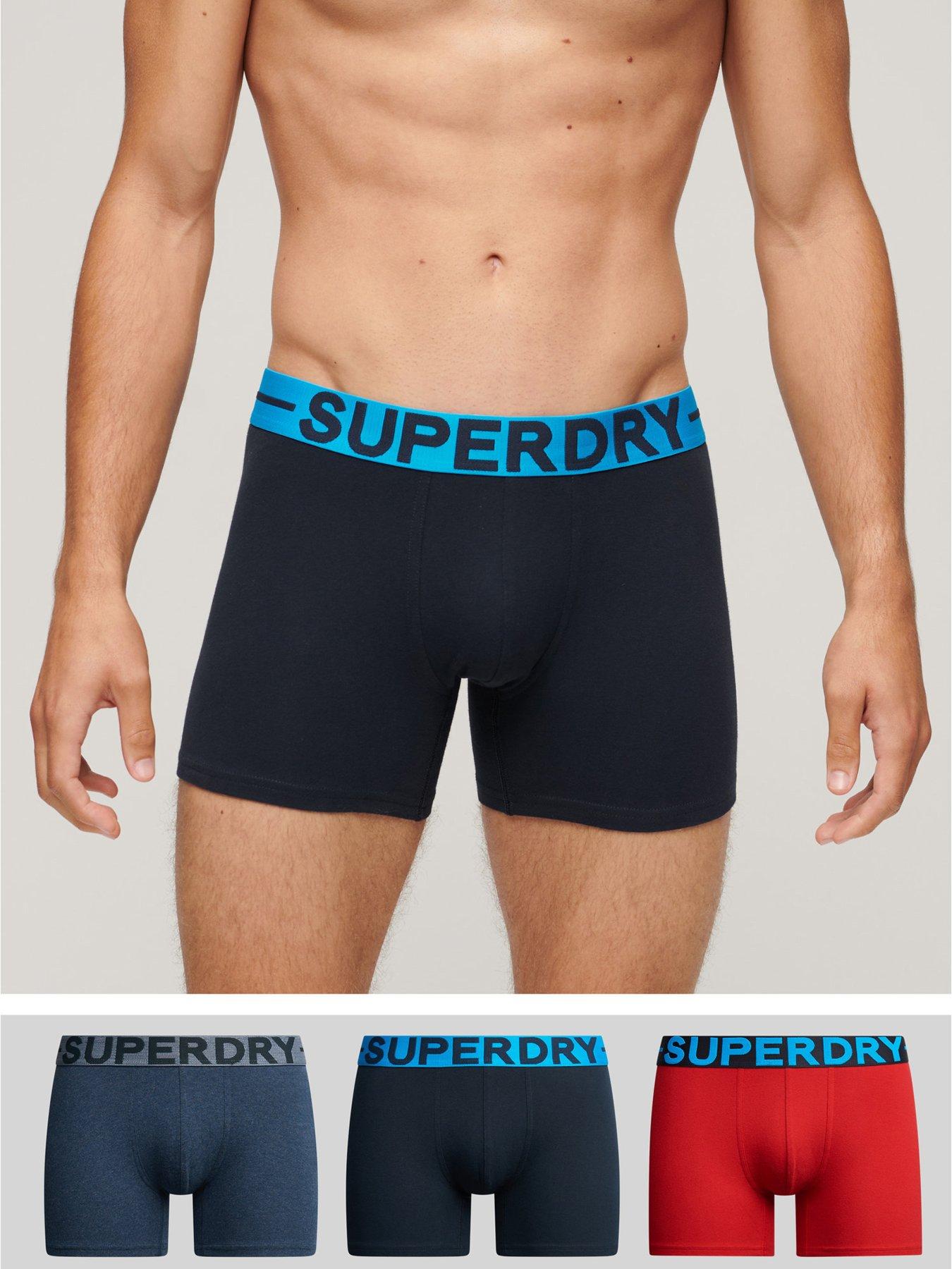 undefined 3-Pack Logo Waistband Boxers - Multi