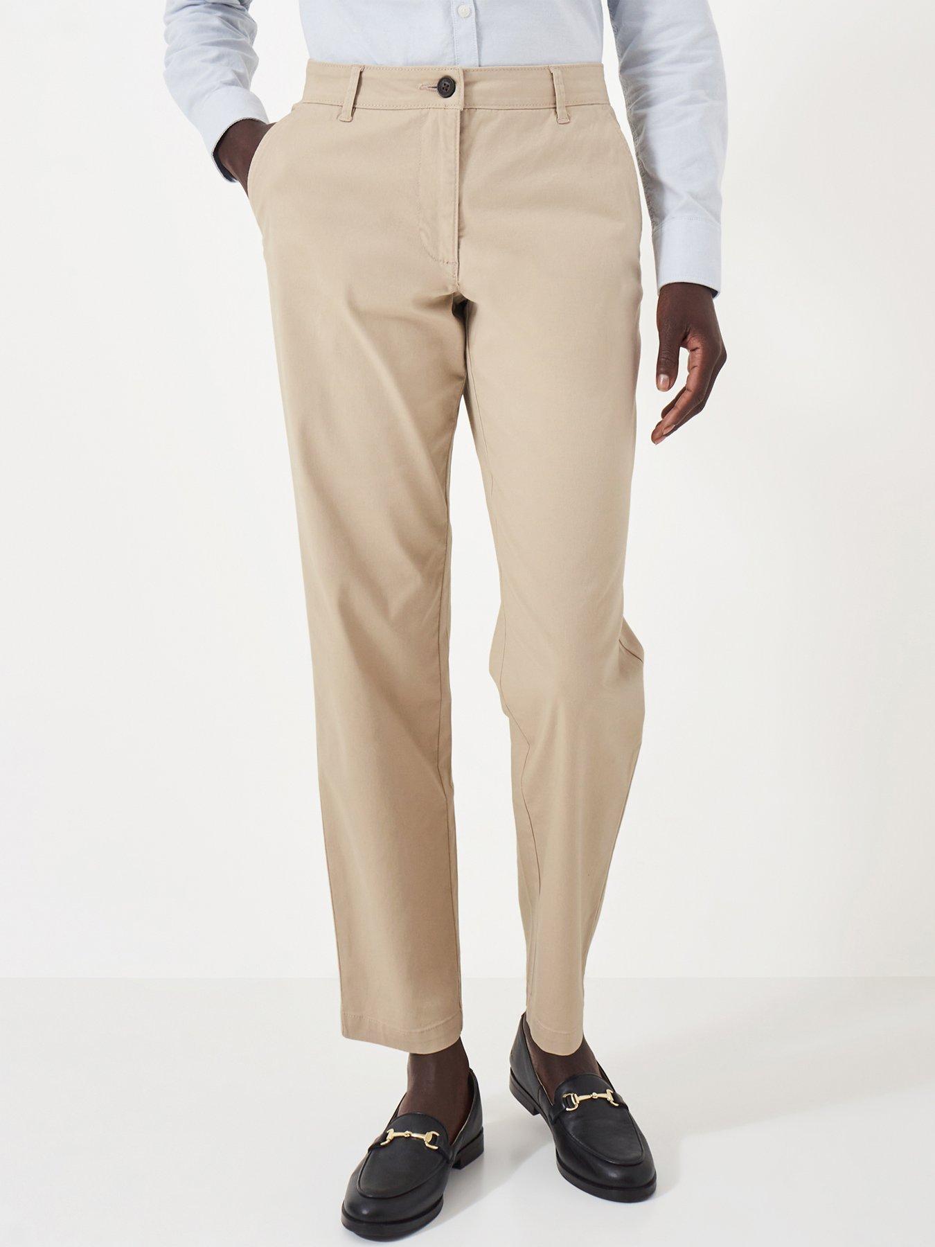 undefined Chino Trousers - Beige