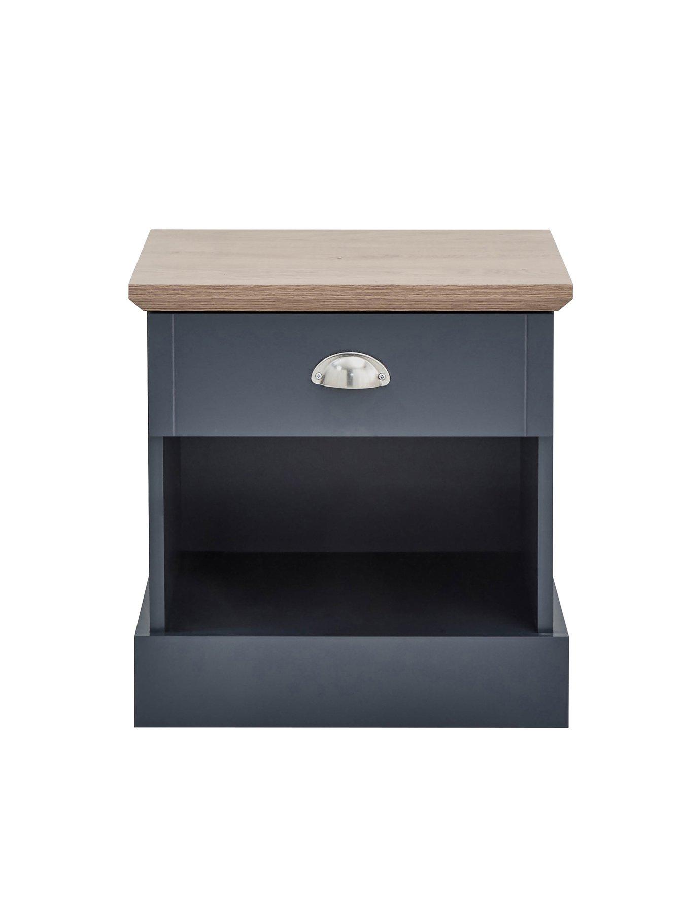  image of gfw-kendal-3-piece-package-2-door-1-drawernbspwardrobe-3-drawer-chest-and-1-drawer-bedside-chest