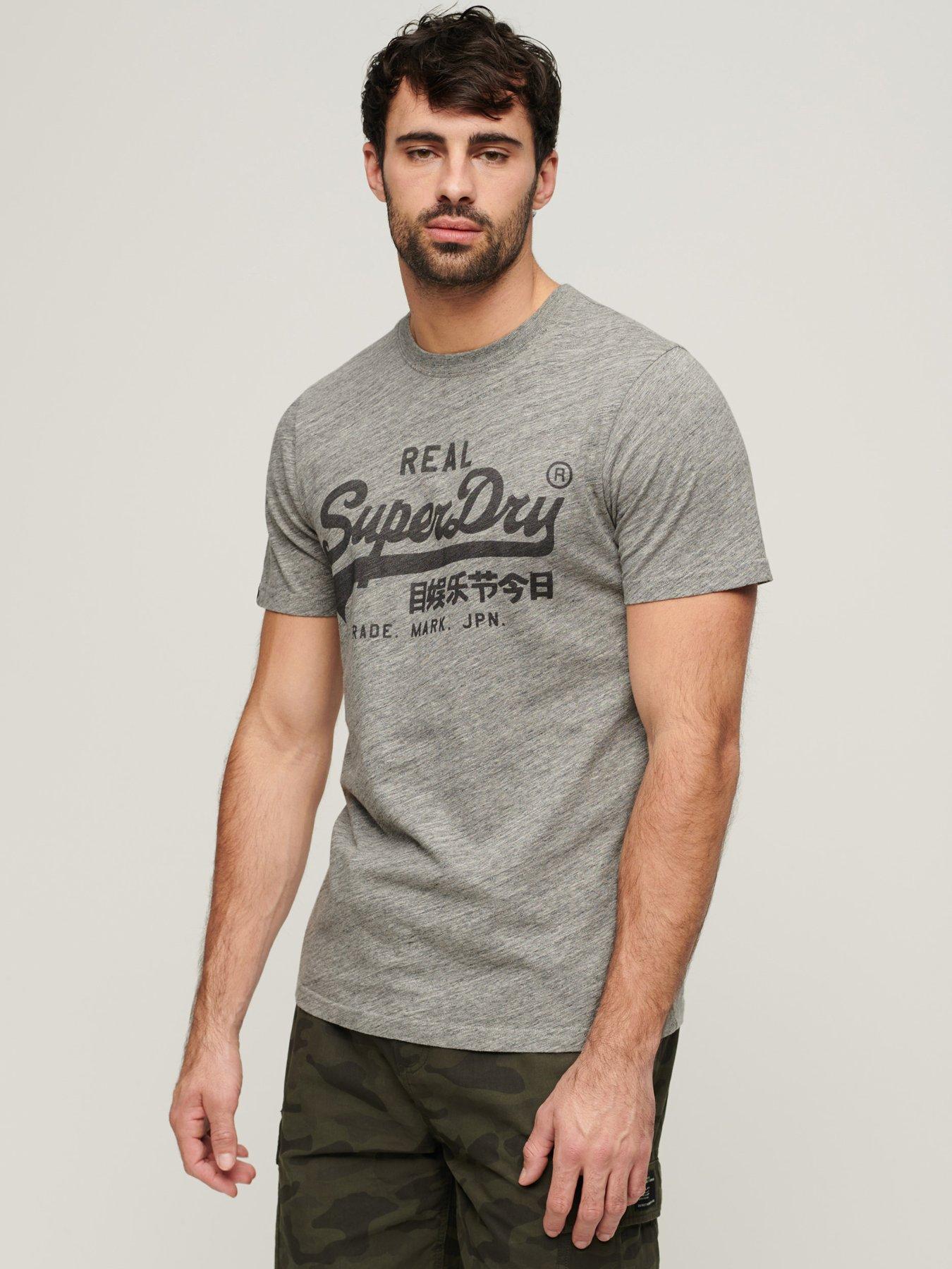 undefined Vintage Logo T-shirt - Light Grey