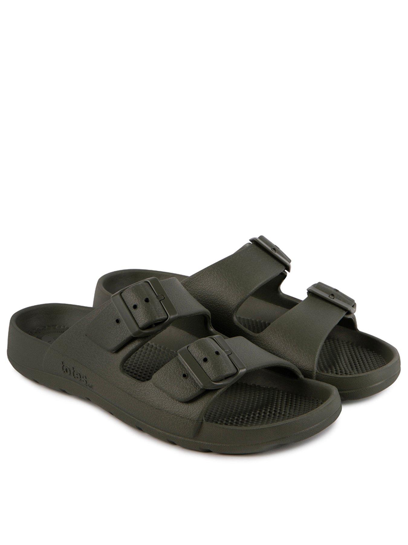 undefined Solbounce Double Adjustable Buckle Slide - Khaki