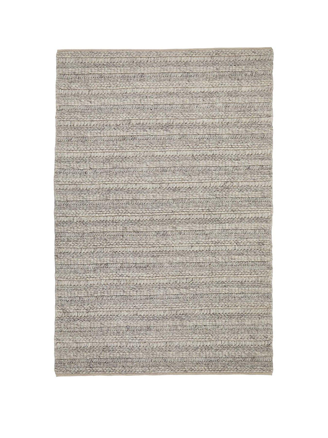  image of michelle-keegan-home-textured-100-wool-rug