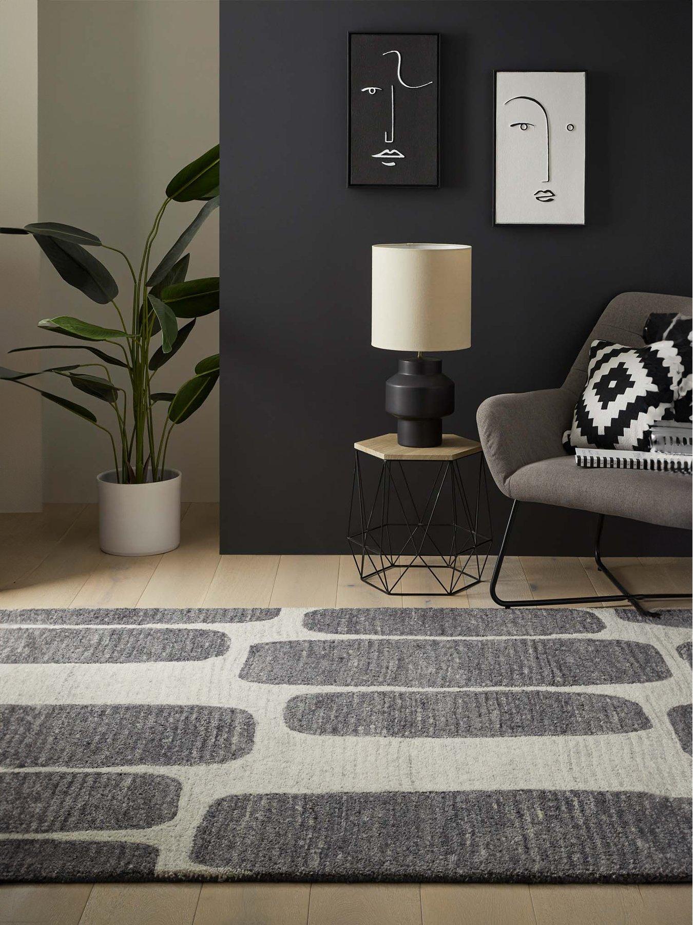 Image 1 of 4 of The Very Collection Vista Retro Wool Rug