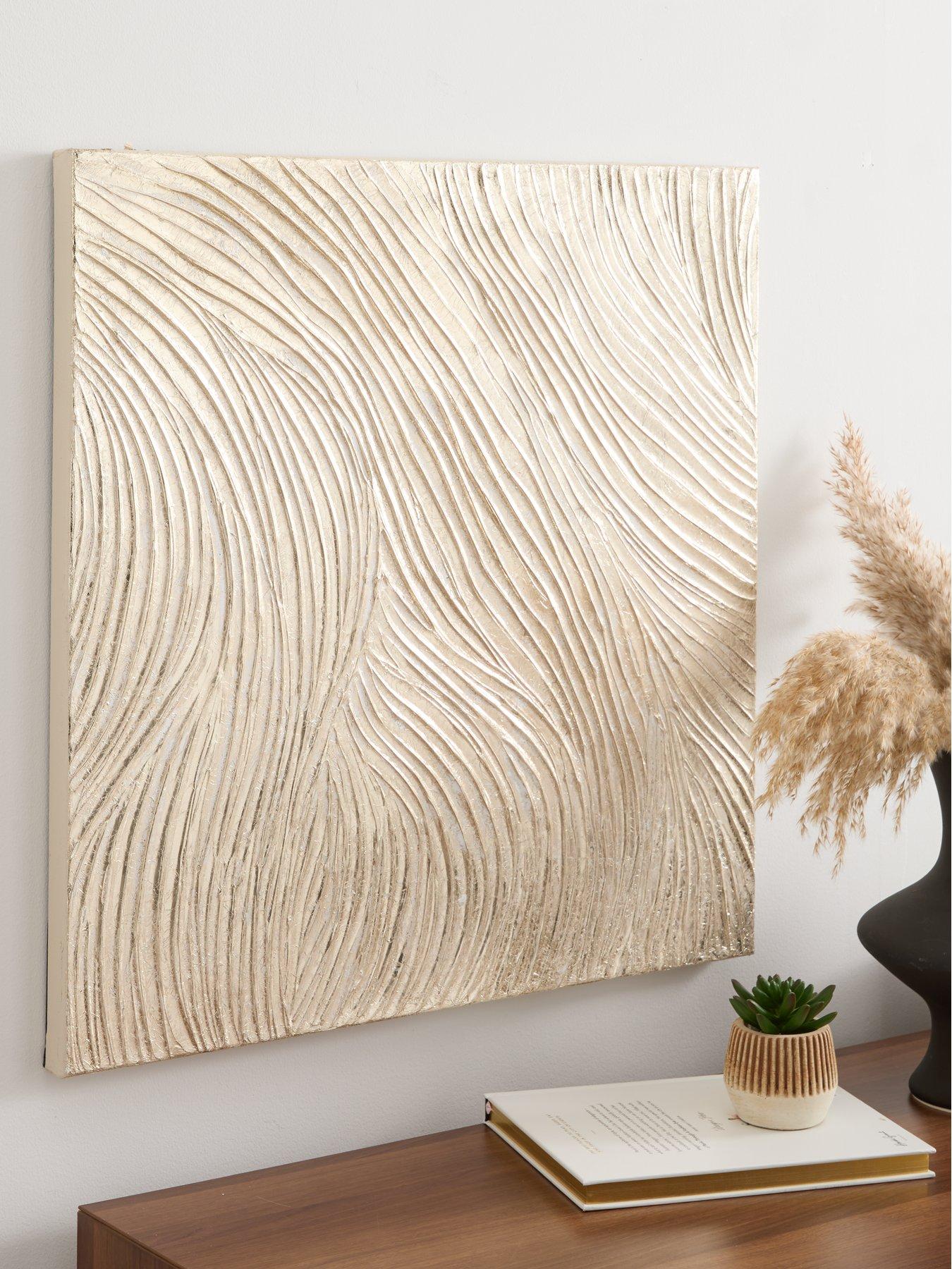 Very Home Hand Painted Canvas 60x60cm