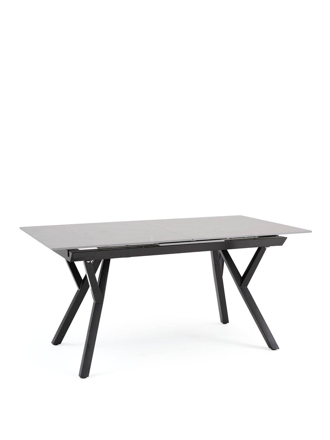 Image 2 of 7 of The Very Collection Corbin Ceramic Top&nbsp;160-200&nbsp;cm Extending Dining Table