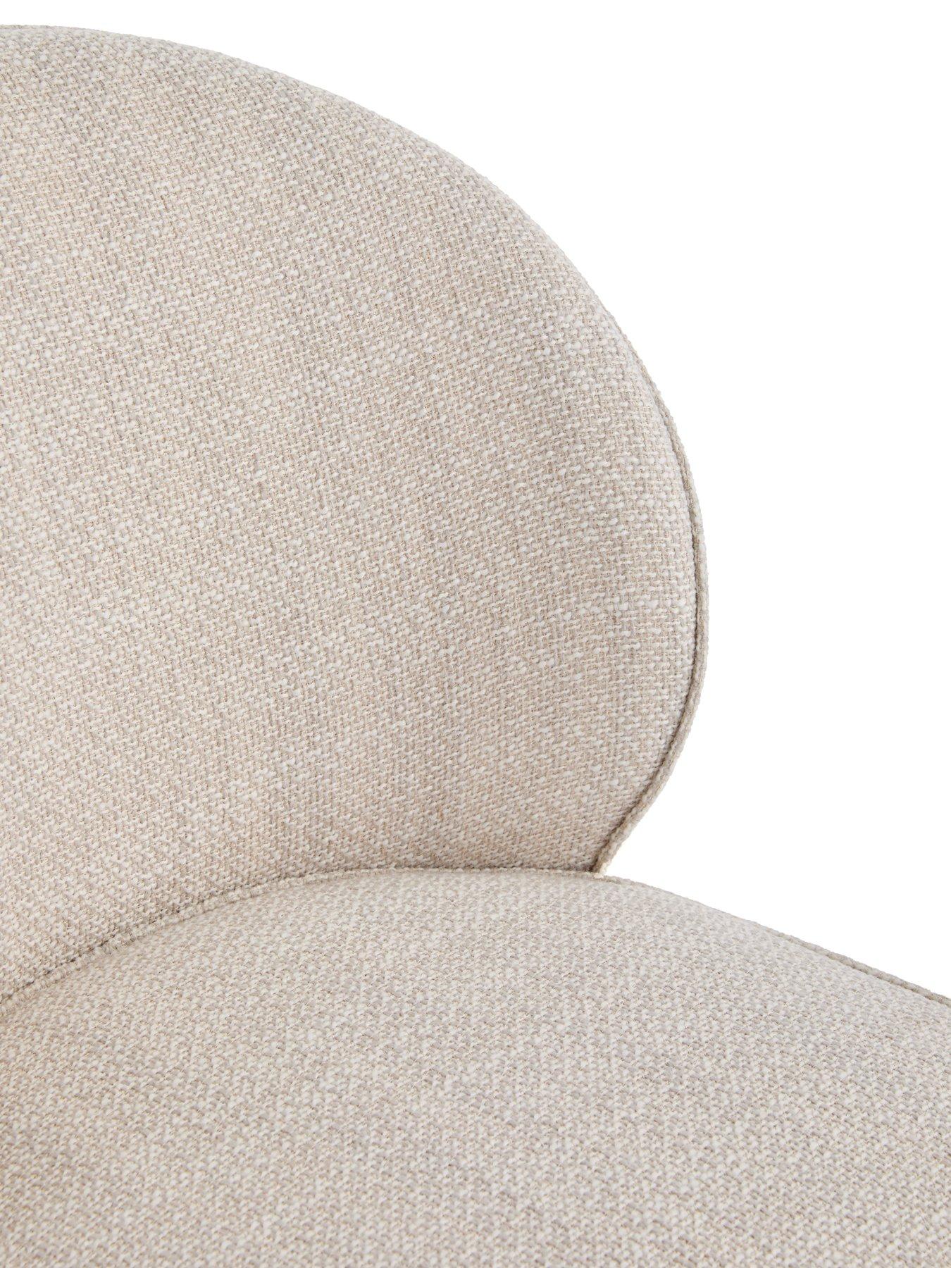  image of very-home-nordic-pair-of-2-fabricnbspchairs-greyblacknbsp--fscreg-certified