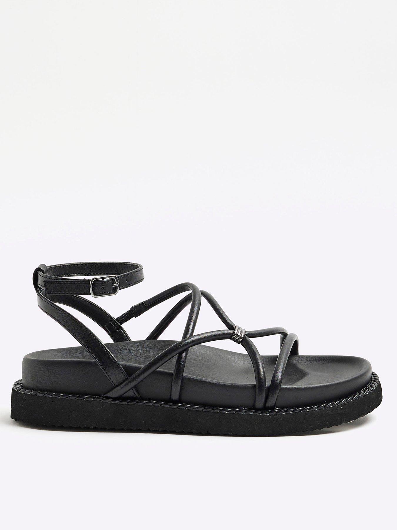 River island flip flops online