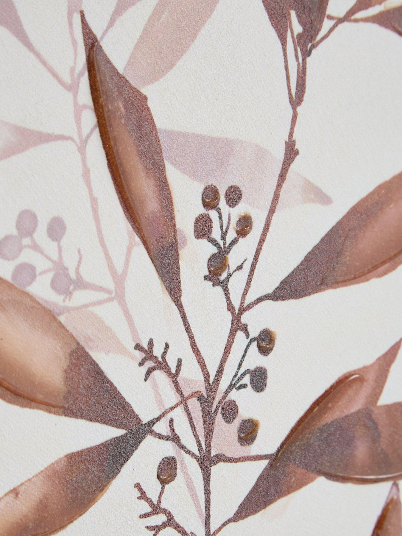  image of very-home-set-of-2-dried-leaf-canvas-50x40cm