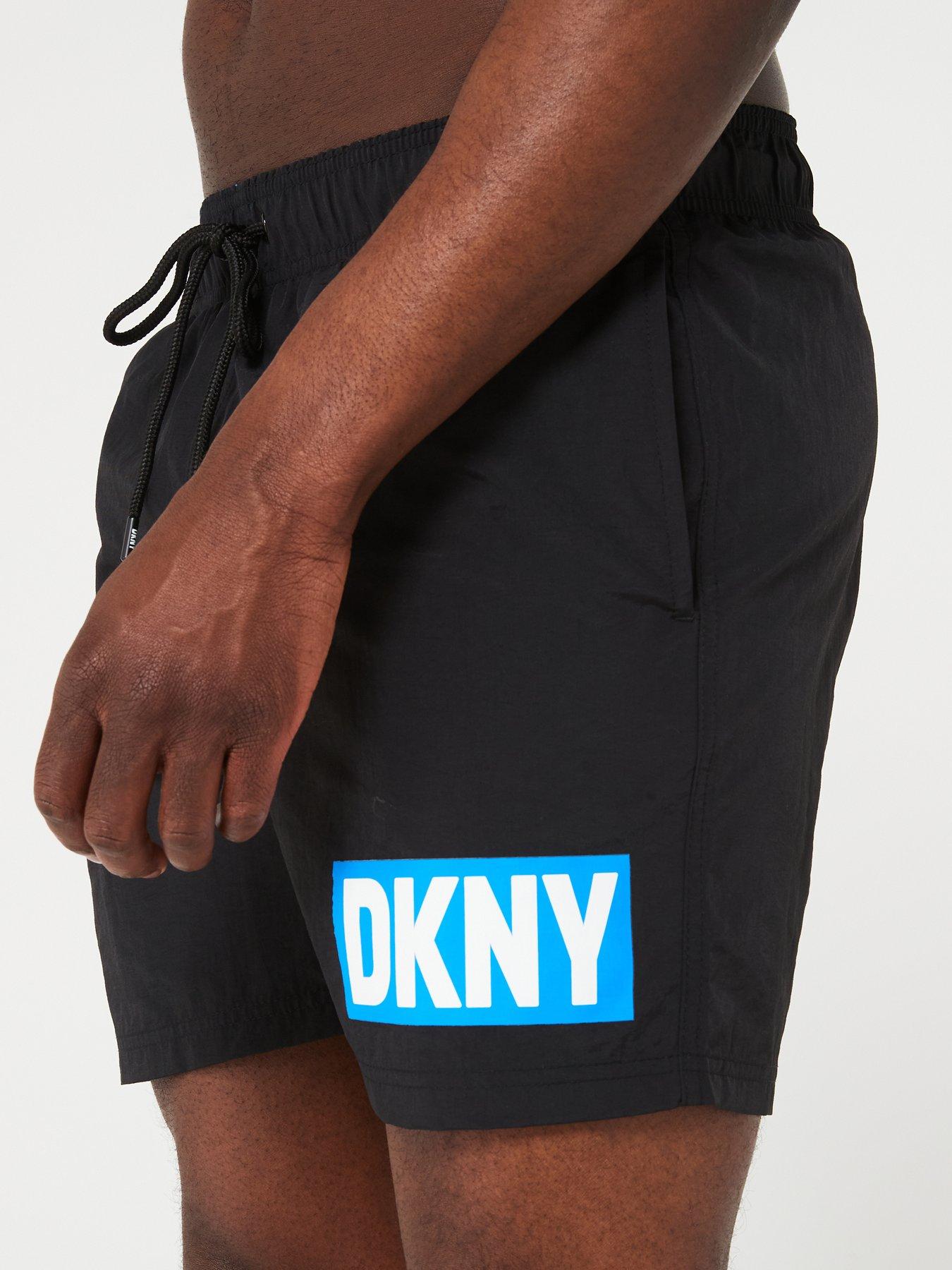  image of dkny-kos-swimshorts-black