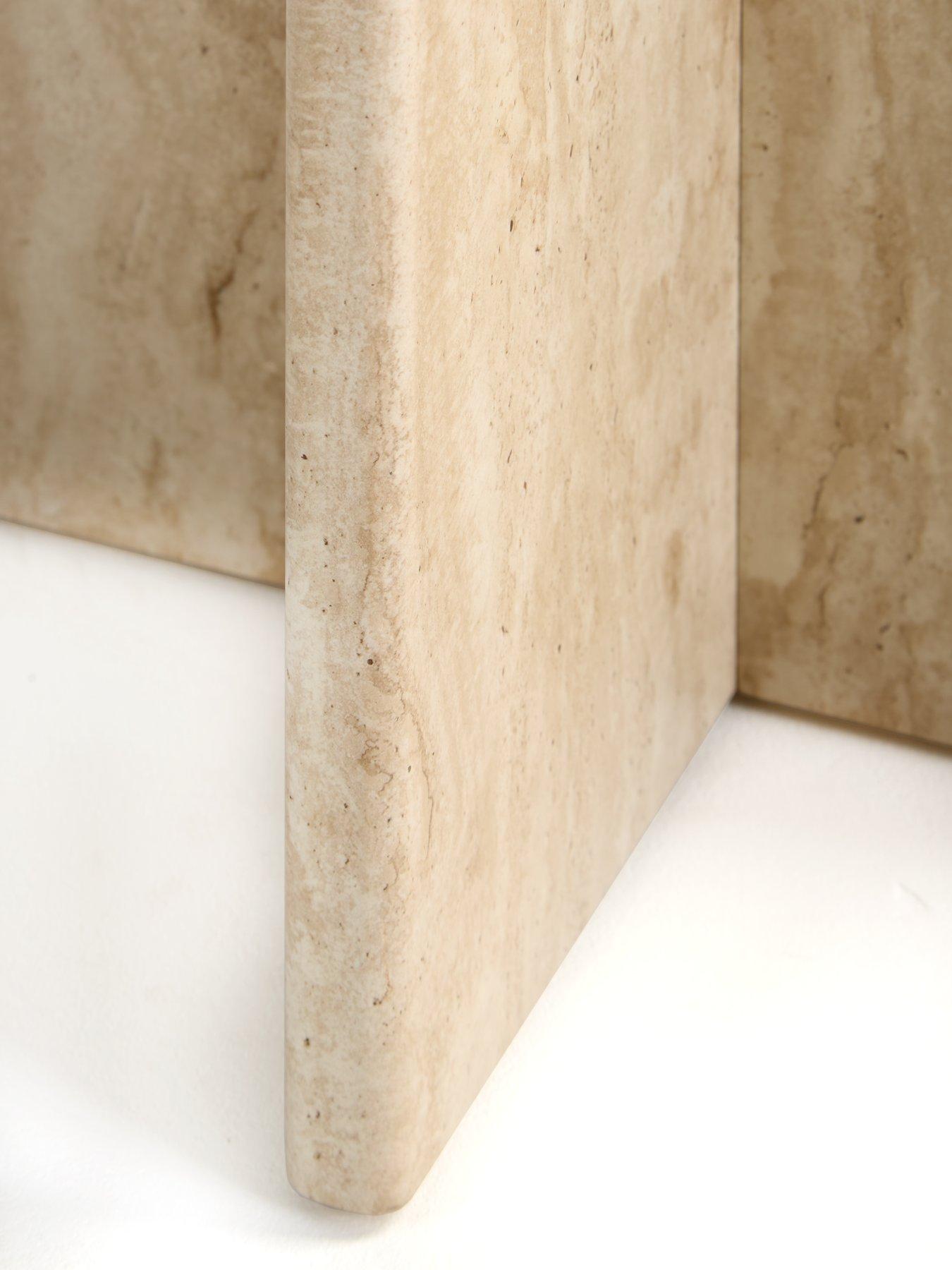 Image 5 of 7 of Very Home Bloc Stone Effect&nbsp;Side Table&nbsp;- FSC&reg; Certified