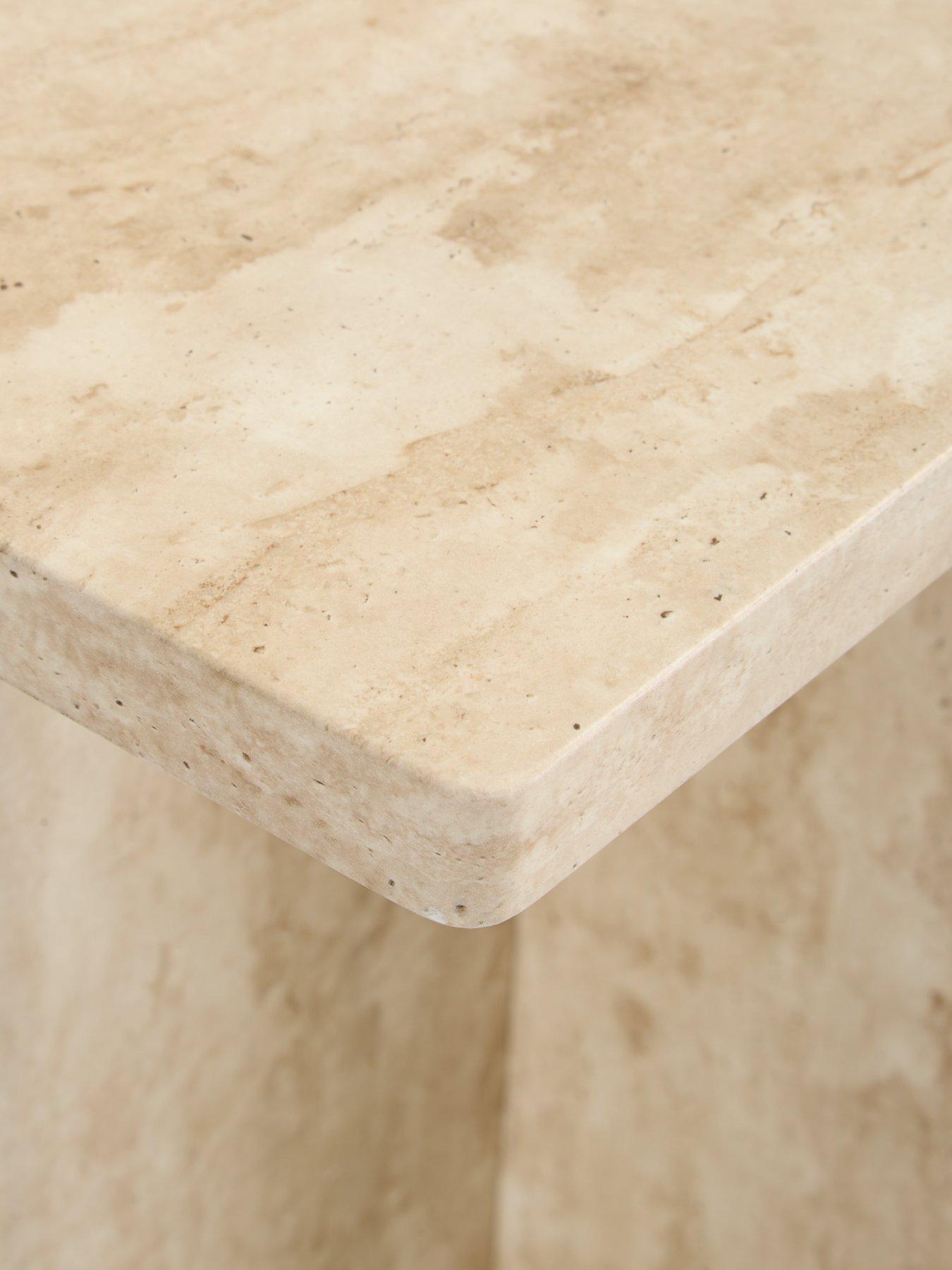  image of very-home-bloc-stone-effectnbspconsole-tablenbsp--fscreg-certified