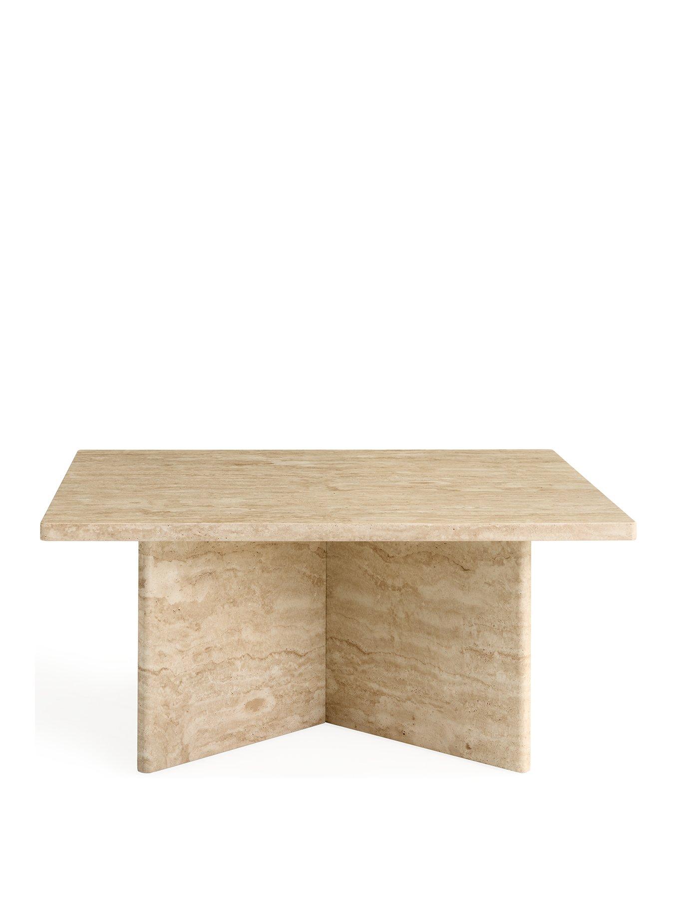 Image 2 of 7 of The Very Collection Bloc Stone Effect Coffee Table&nbsp;- FSC&reg; Certified