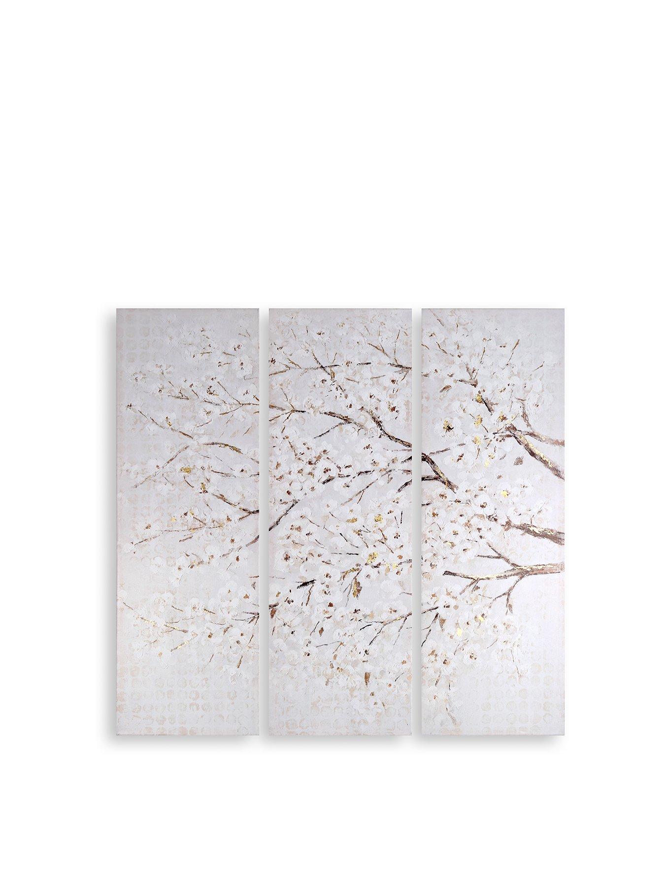  image of art-for-the-home-blossom-tree-trail-set-of-3-canvases