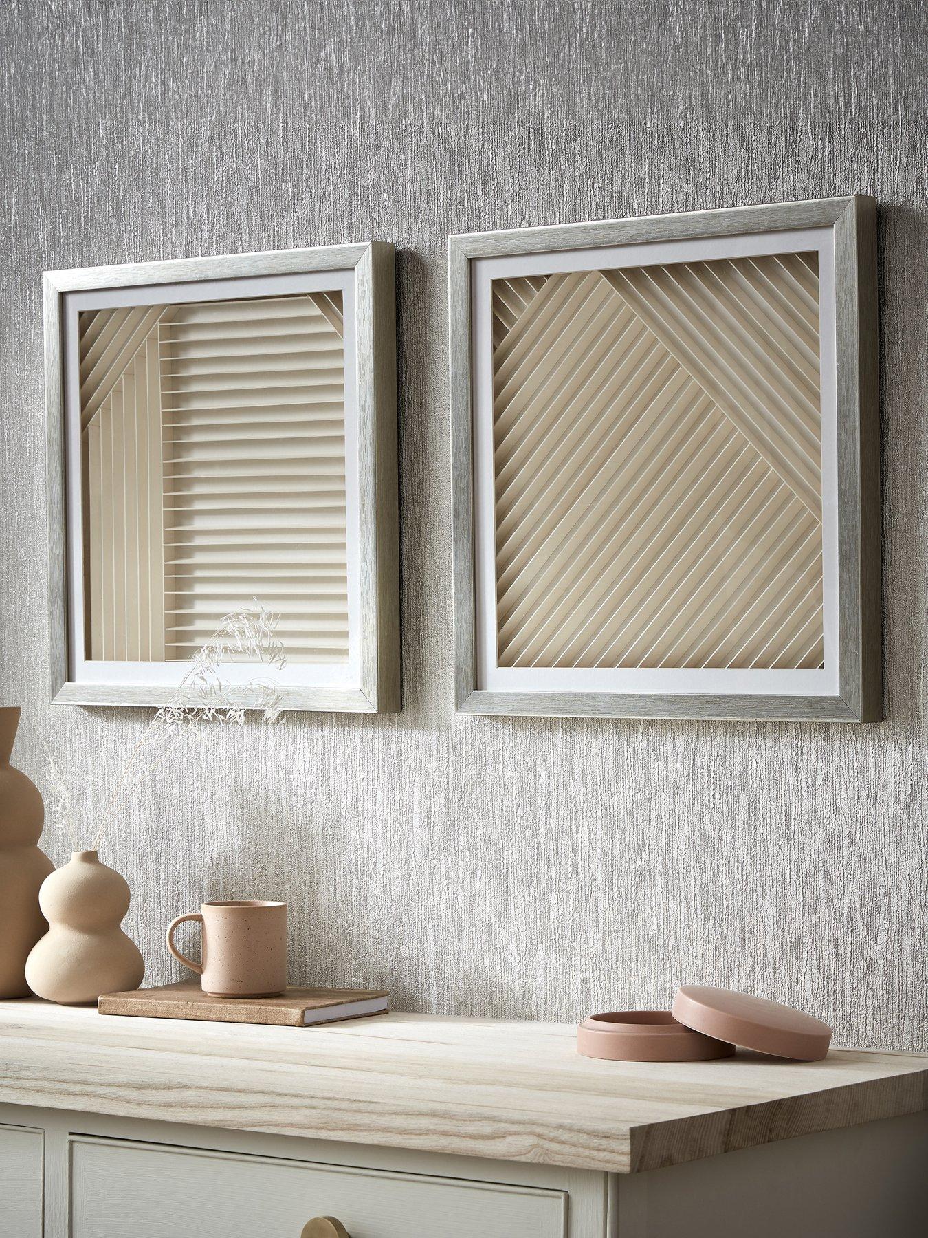 undefined Linear Luxe Set Of 2 Framed Art