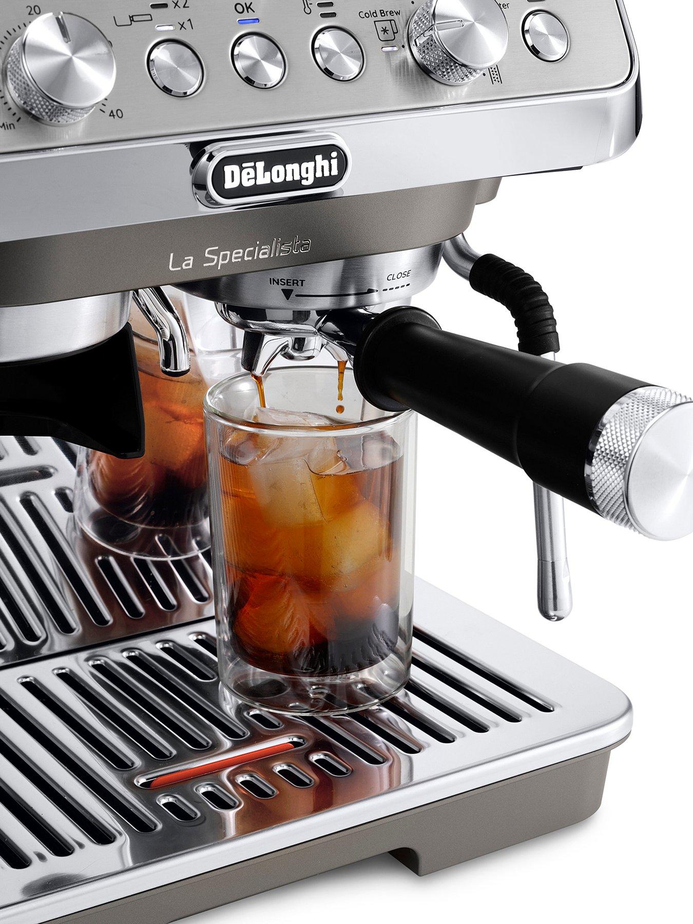  image of delonghi-la-specialista-arte-evo-espresso-machine-with-cold-brew-stainless-steel
