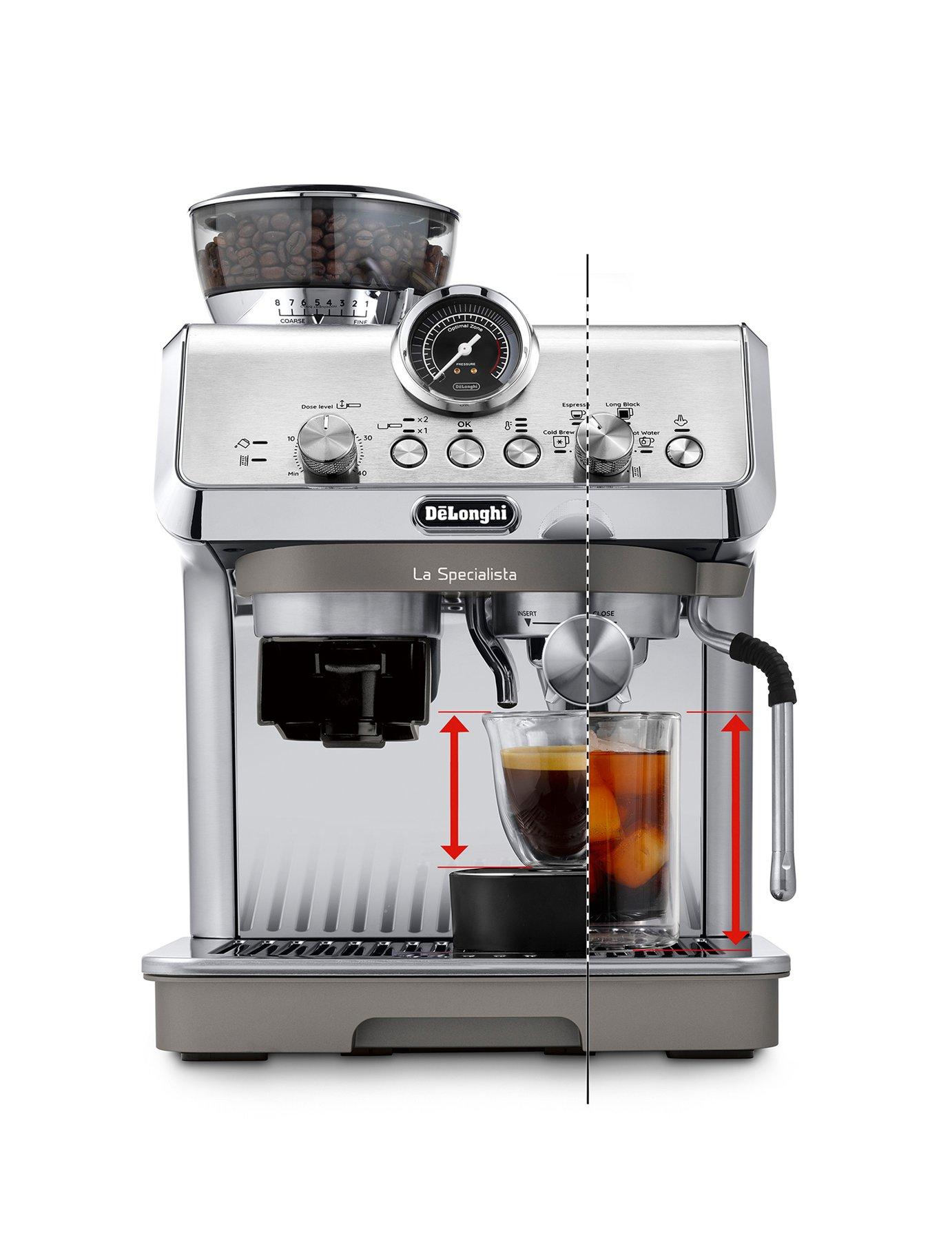  image of delonghi-la-specialista-arte-evo-espresso-machine-with-cold-brew-stainless-steel