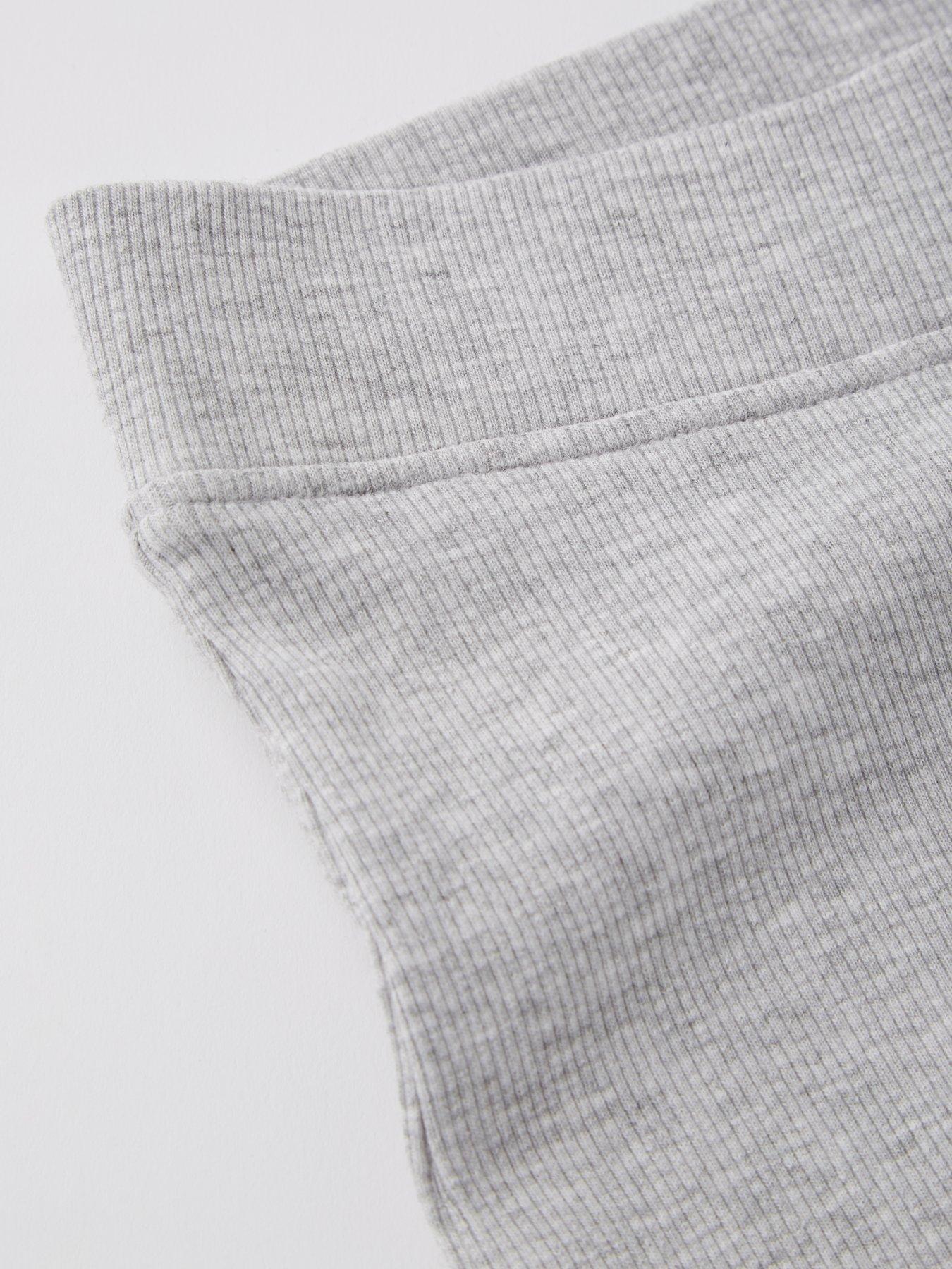 Image 3 of 4 of The Very Collection Girls Grey Ribbed Flare