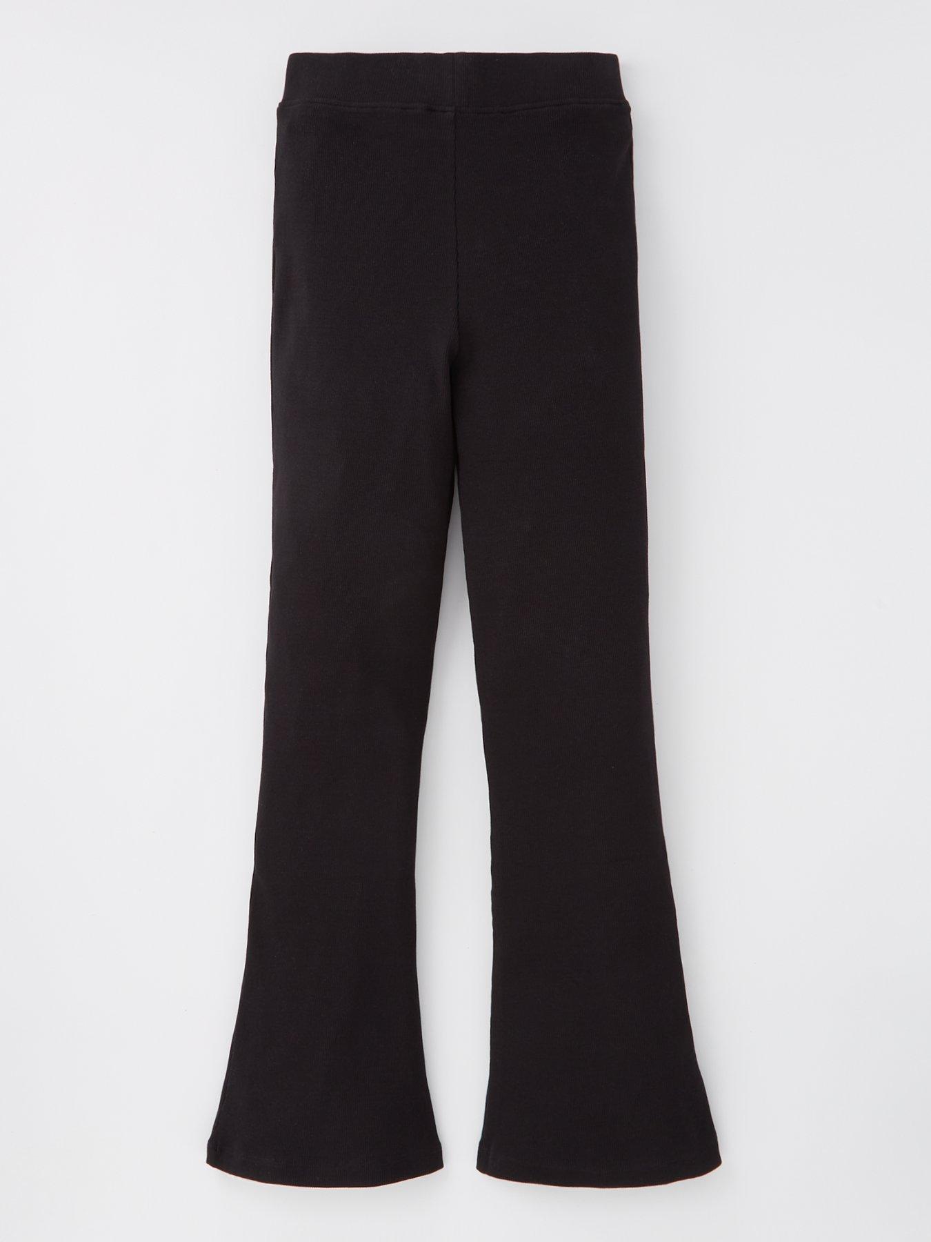  image of everyday-girls-black-ribbed-flare