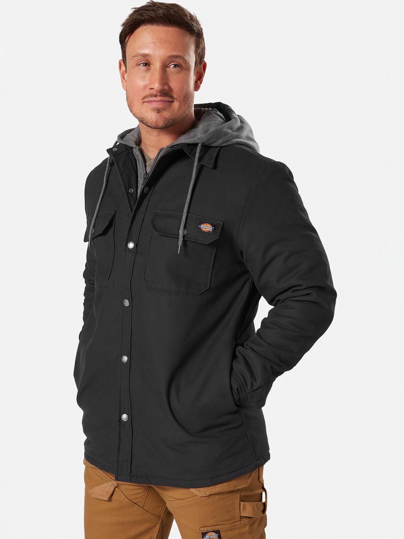 undefined Duck Shirt Jacket - Black