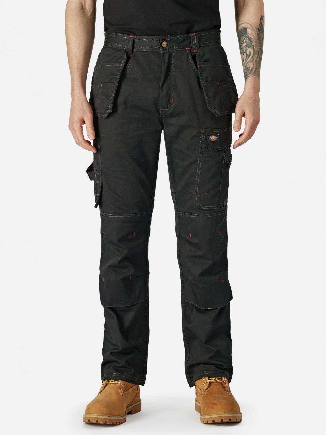  image of dickies-redhawk-pro-trousers-black