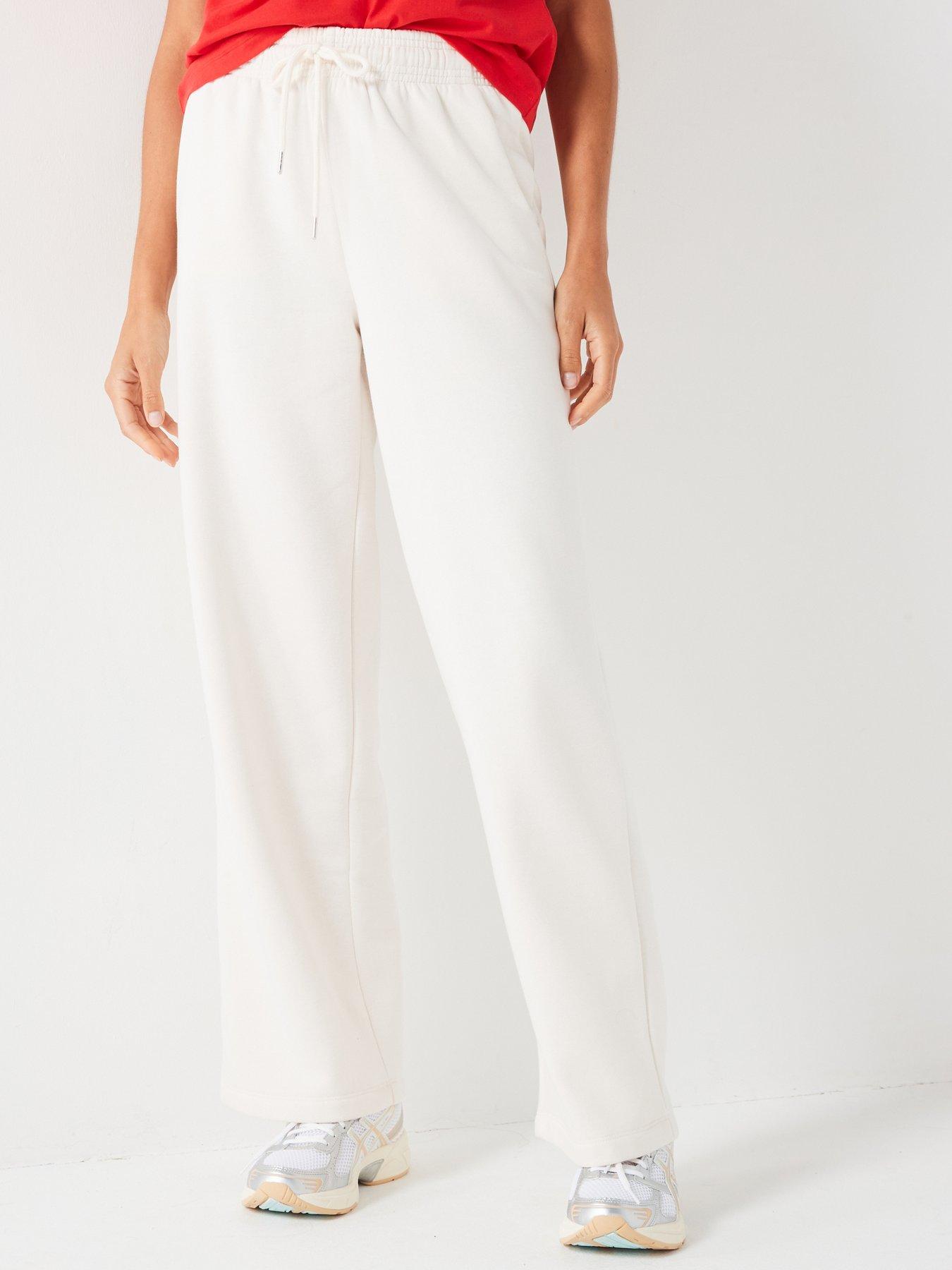 undefined Wide Leg Jogger - Nude