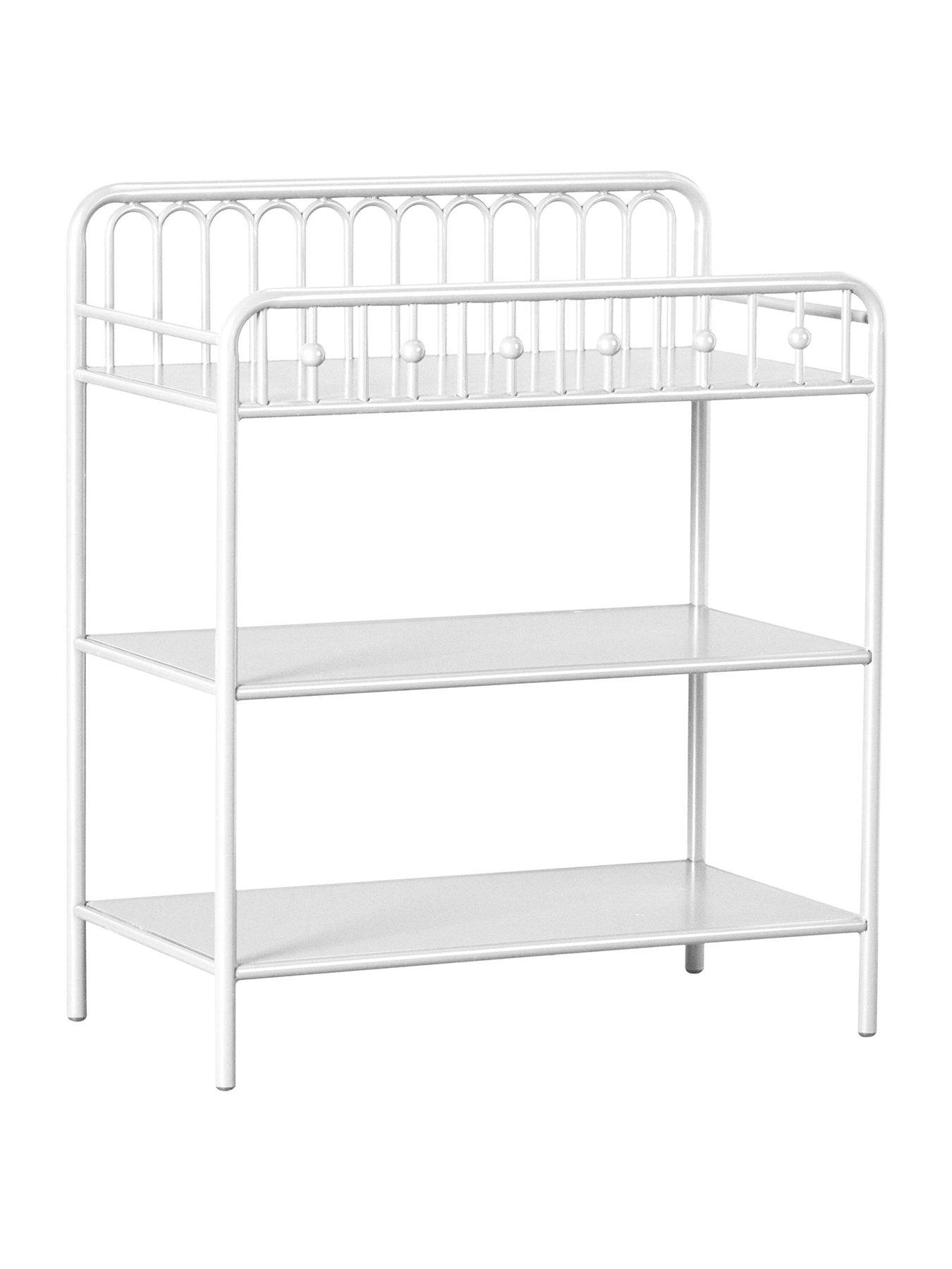 Little Seeds Monarch Hill Ivy Metal Nursery Changing Table White