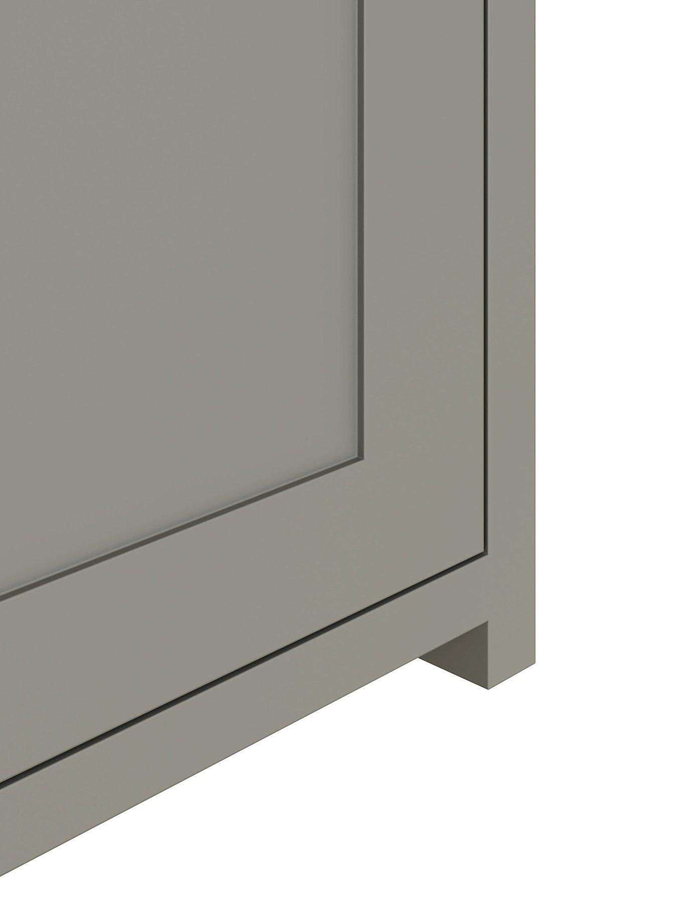 Image 5 of 6 of GFW Lancaster 2 Door Shoe Bench - Grey&nbsp;- FSC&reg; Certified