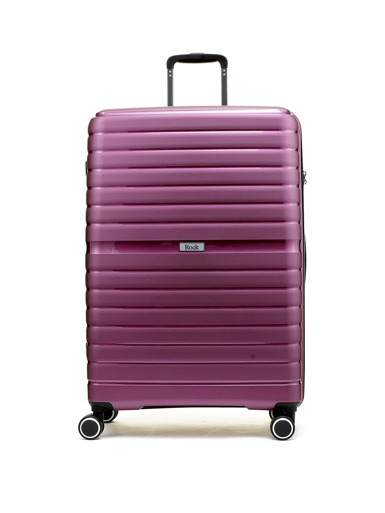 Image 2 of 6 of Rock Luggage Hydra-Lite Large Suitcase (Purple)