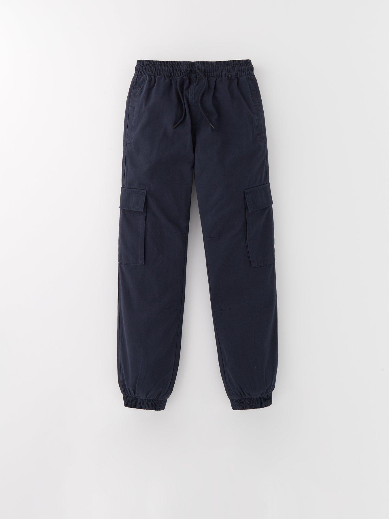 Image 6 of 6 of The Very Collection Boys Cargo Trouser - Navy