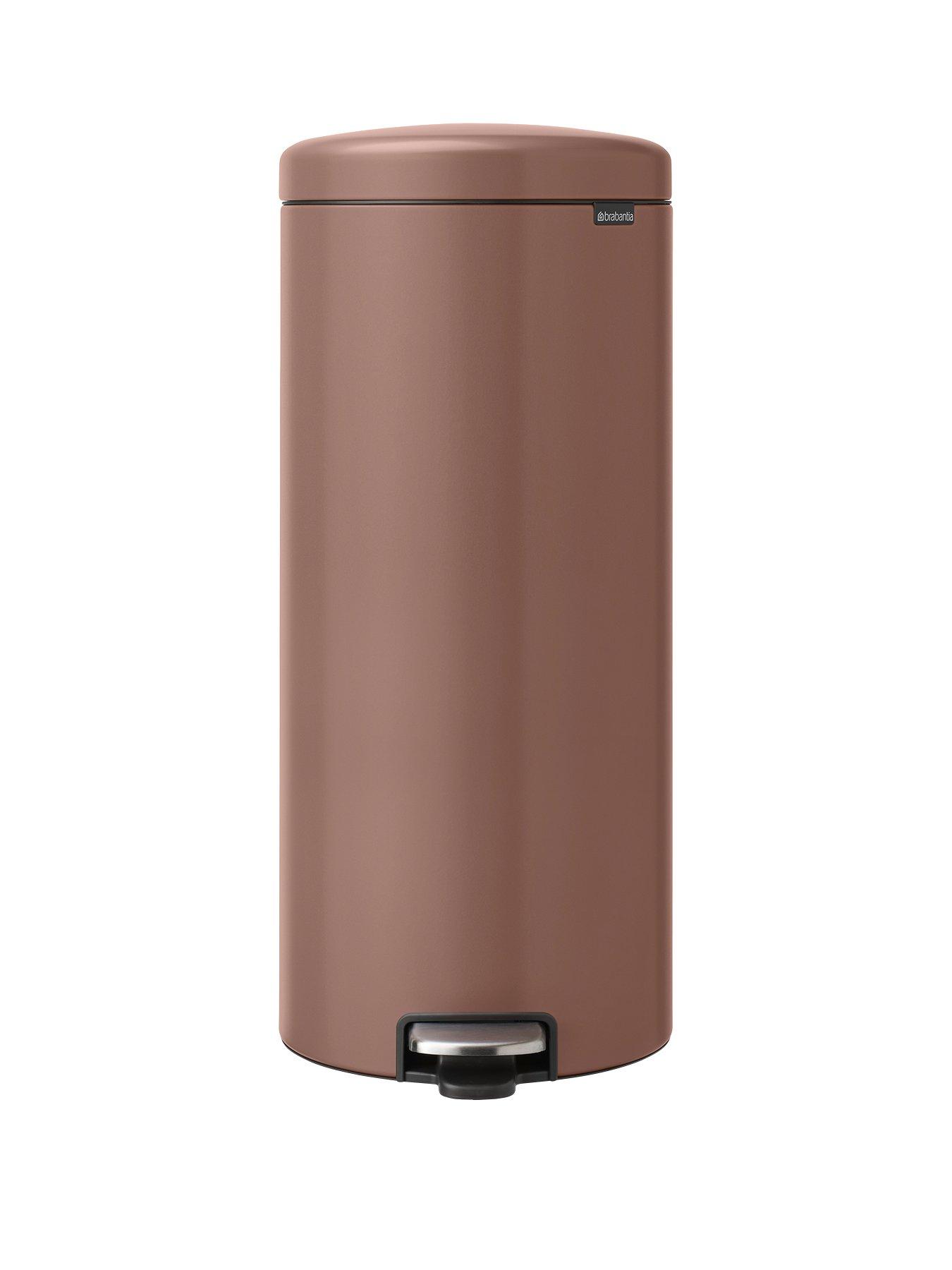 Image 1 of 7 of Brabantia NewIcon 30-Litre Pedal Bin in Taupe